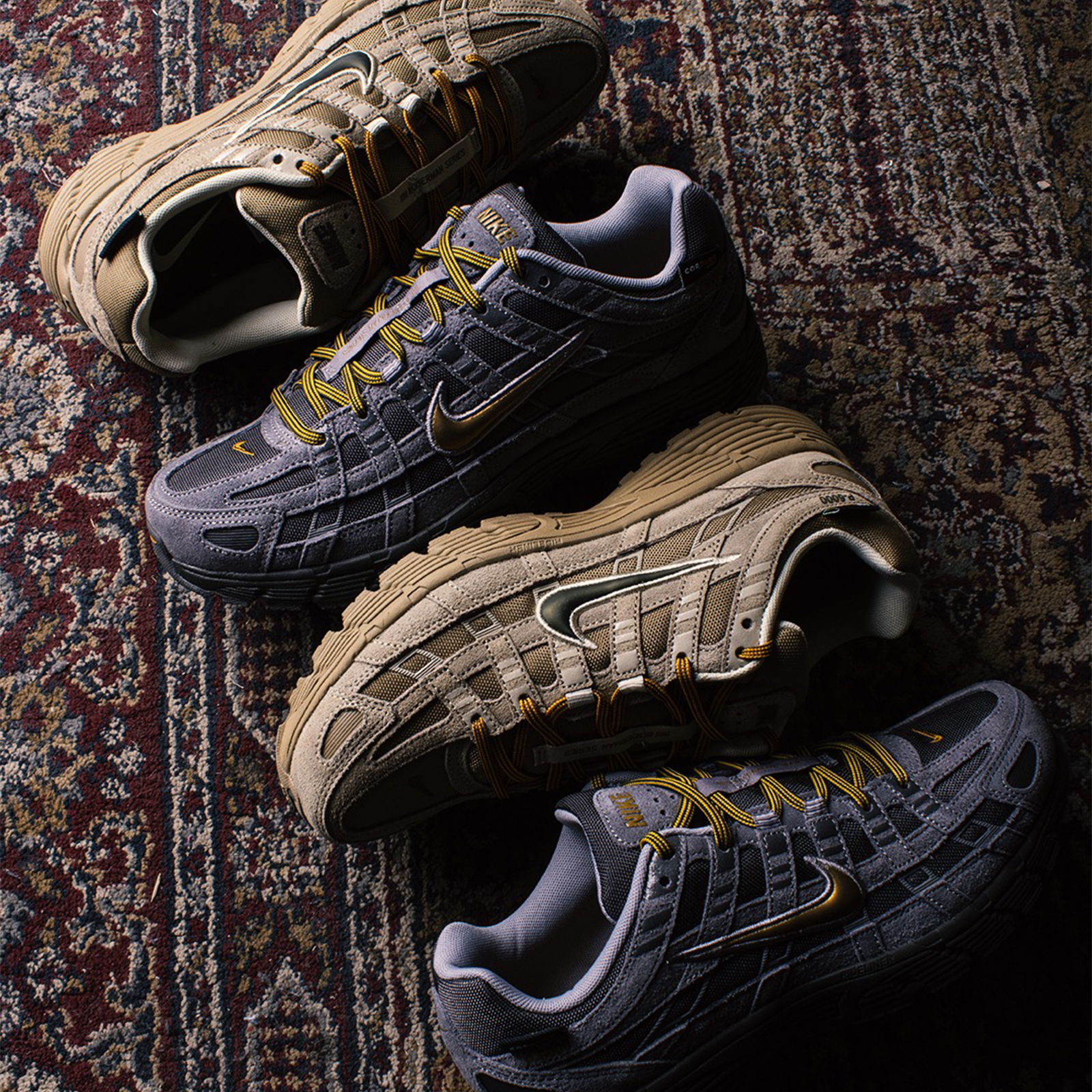 Nike P-6000 Premium CORDURA® 煙燻灰 灰金 沙岩棕 卡其綠 抗撕裂 機能 軍工 耐磨 運動休閒鞋 IH0946-201 IH0946-202