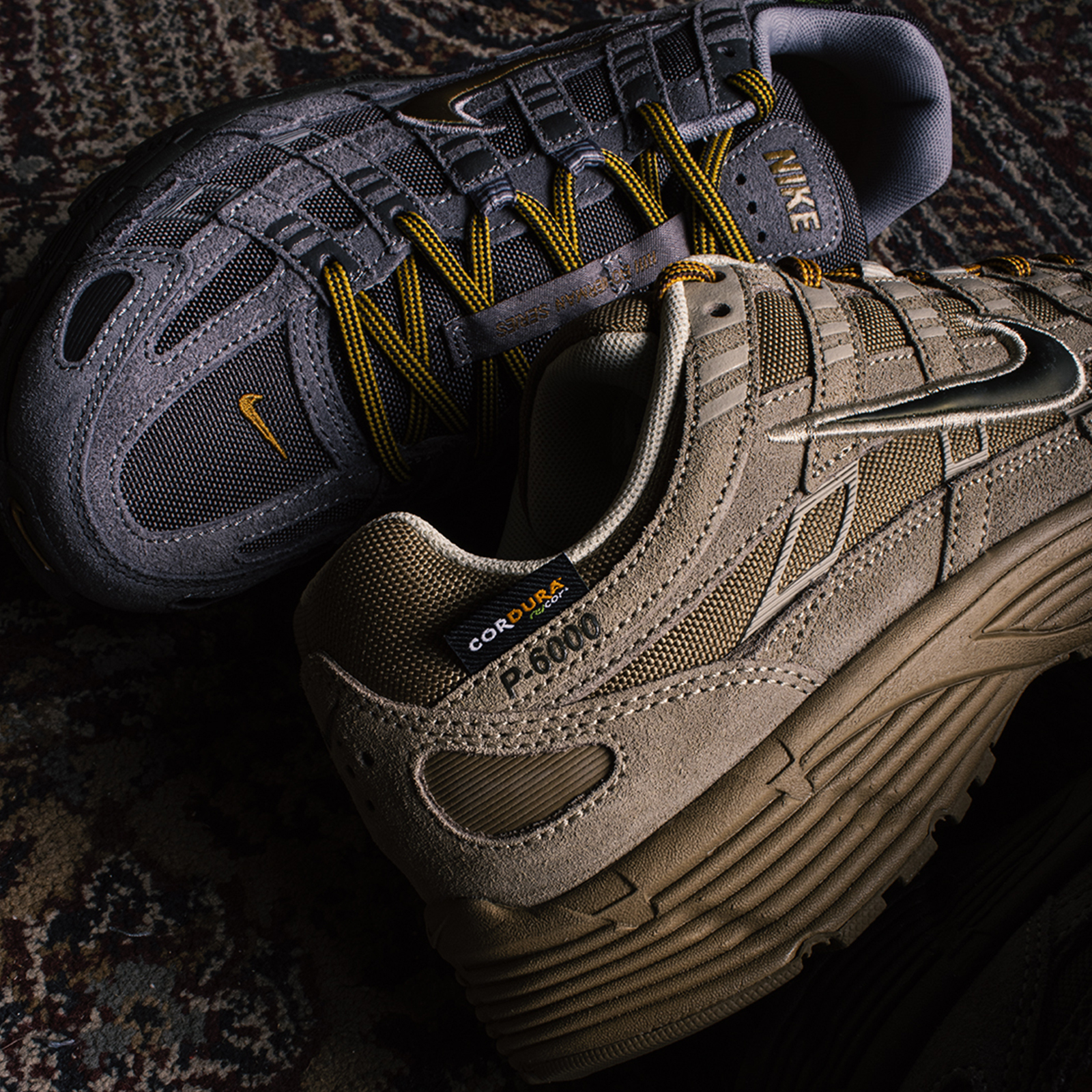 Nike P-6000 Premium CORDURA® 煙燻灰 灰金 沙岩棕 卡其綠 抗撕裂 機能 軍工 耐磨 運動休閒鞋 IH0946-201 IH0946-202