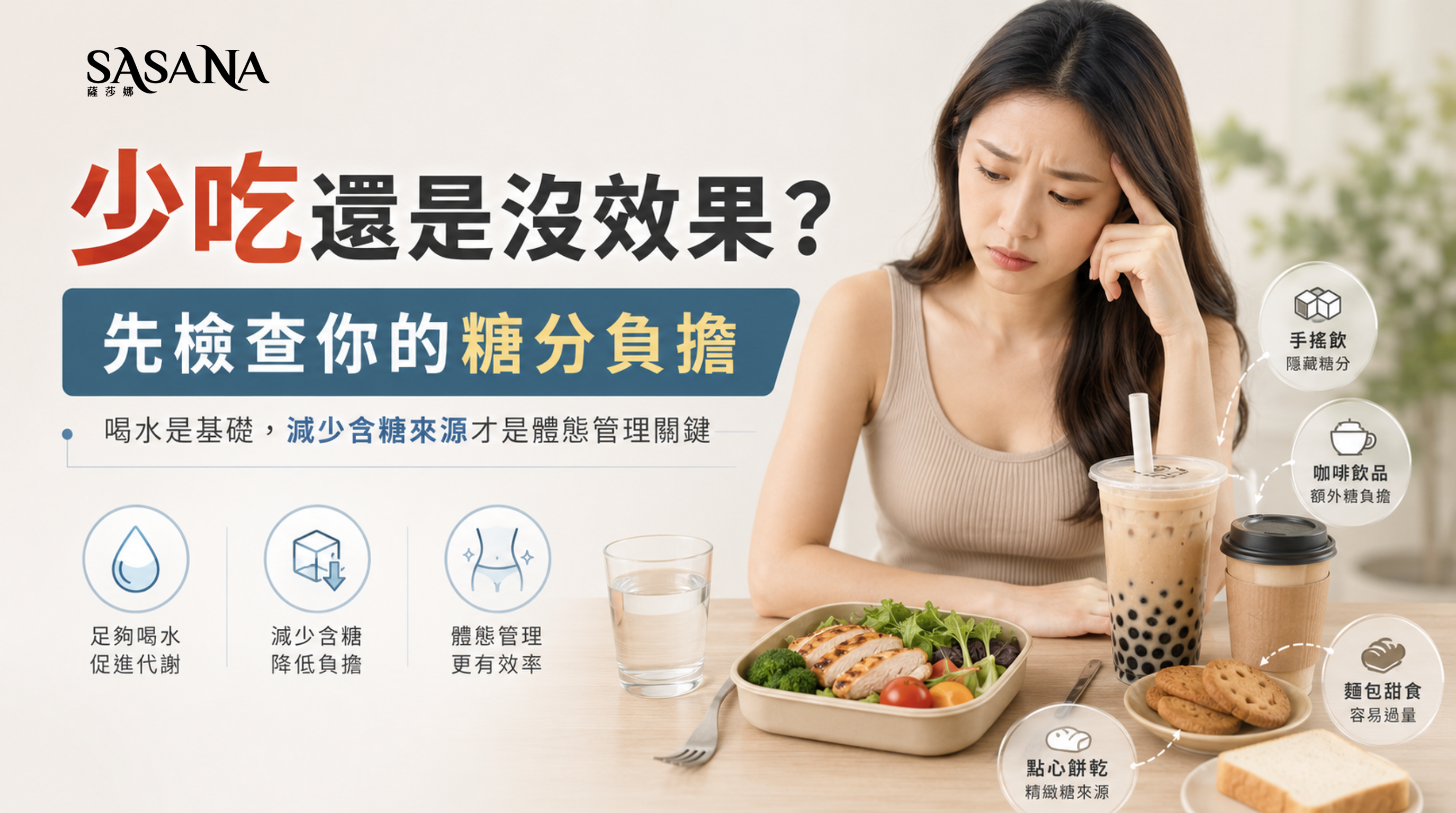 喝水與戒糖：體態管理的關鍵