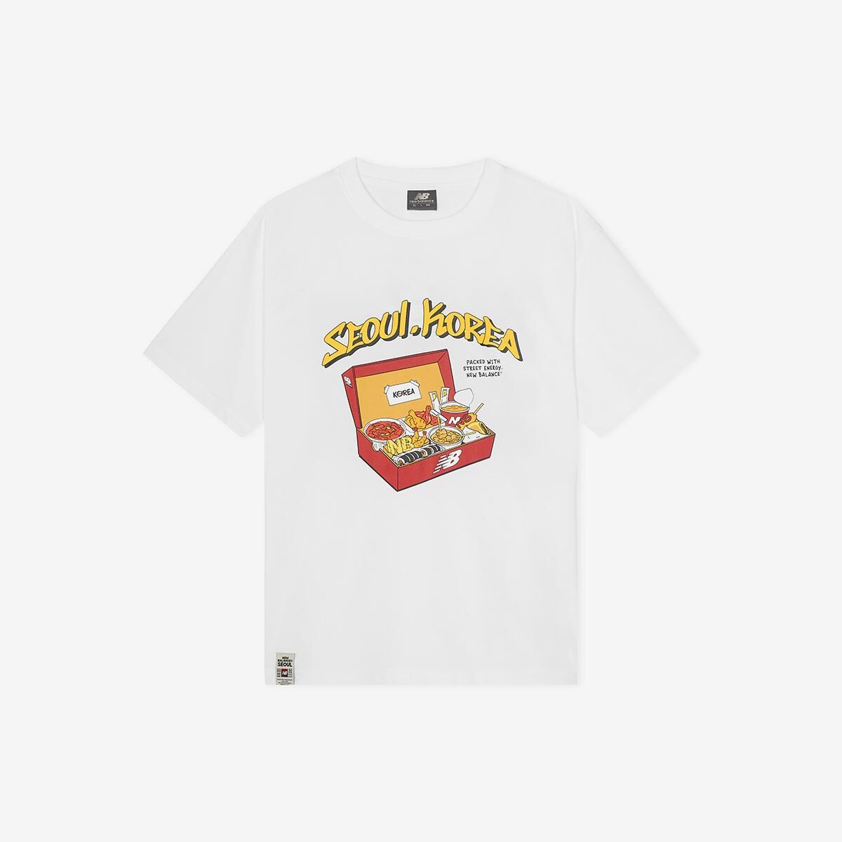韓國代購 NEW BALANCE UNI NB KOREA FOOD T-Shirt