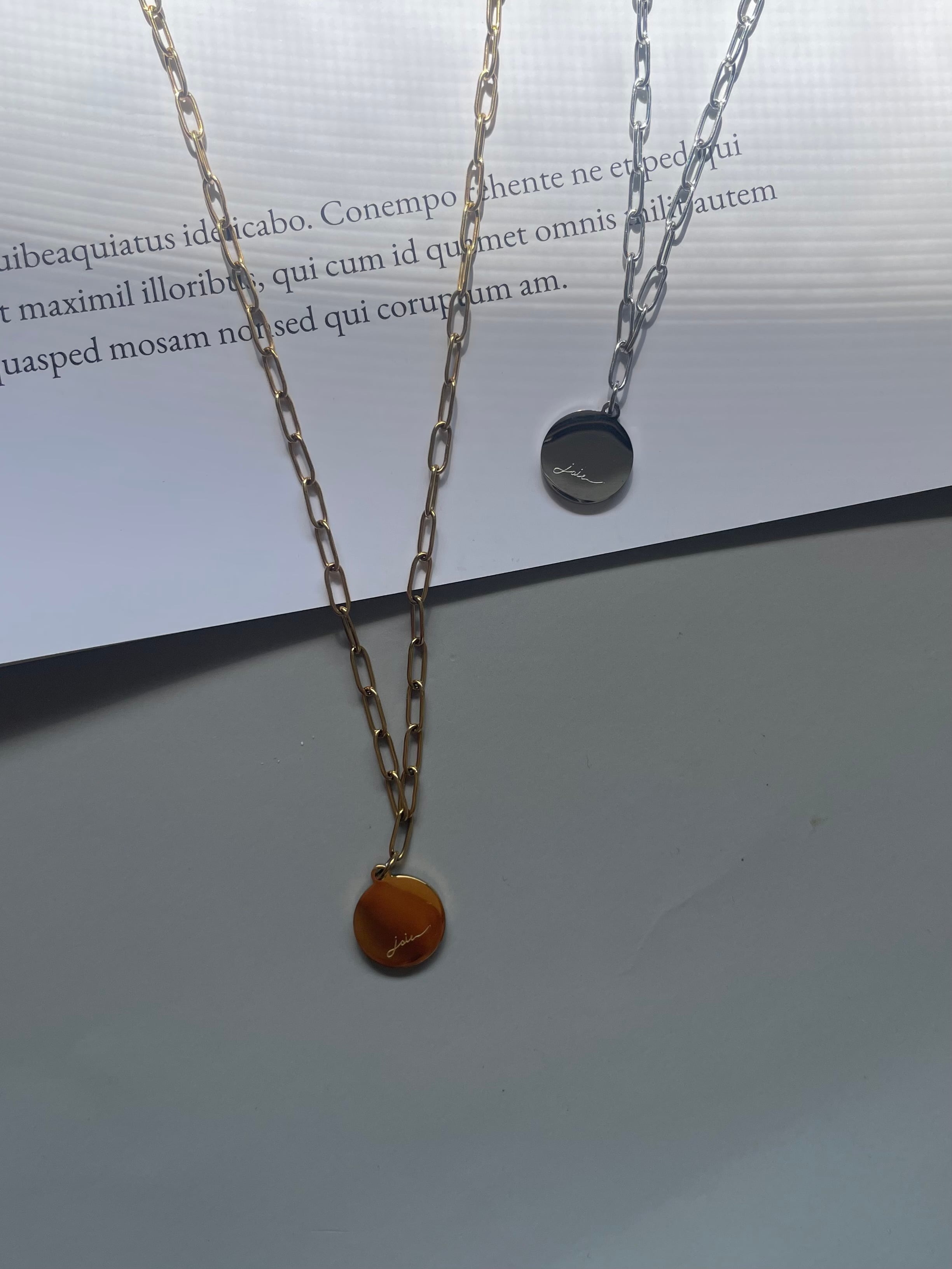 joie charm necklace