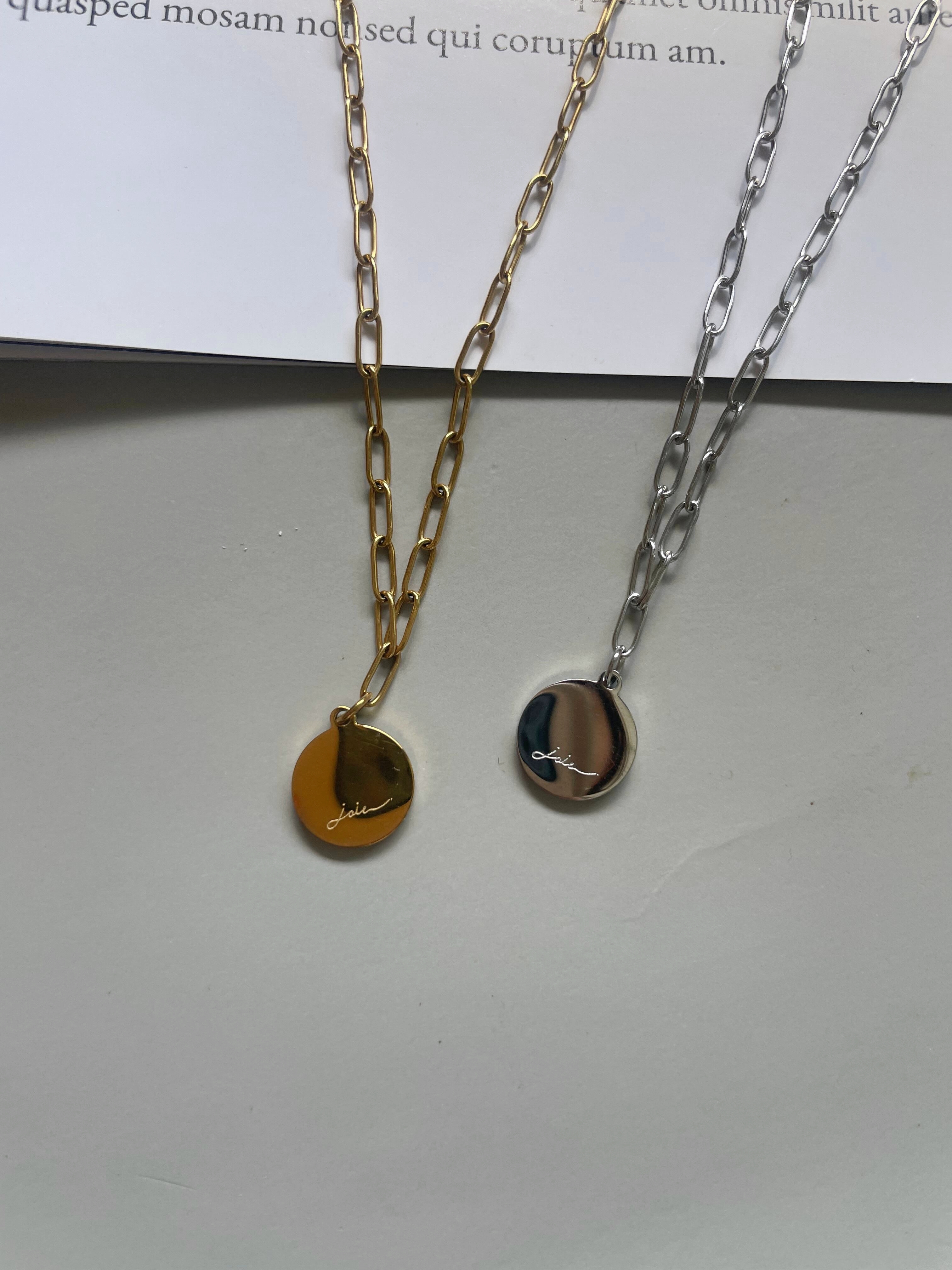 joie charm necklace