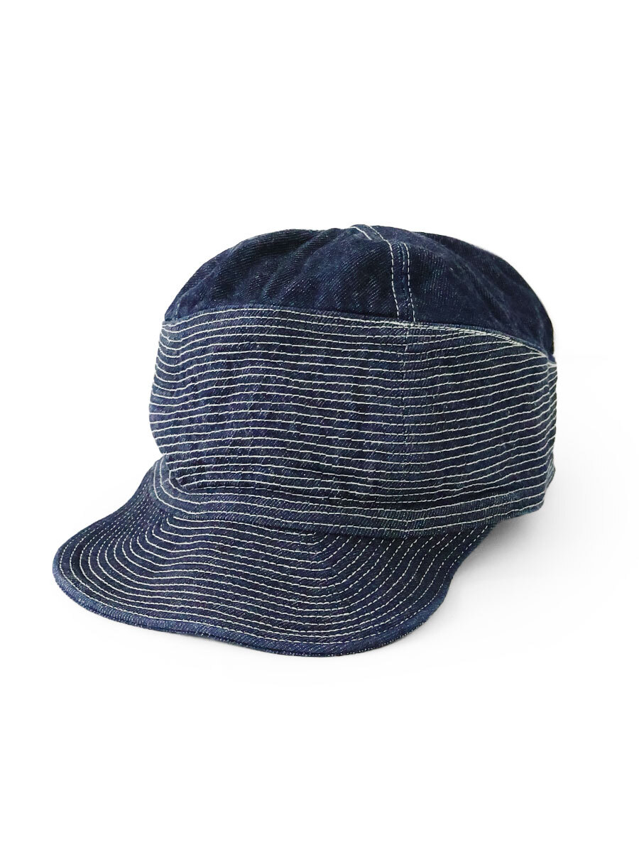 2026SS KAPITAL 11.5oz Denim Old Man and the Sea Cap 老人與海 帽子 現貨 EK-1523XH