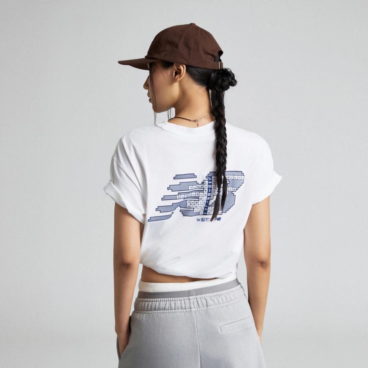 韓國代購 NEW BALANCE UNI NB Hangul Word Pixel T-Shirt