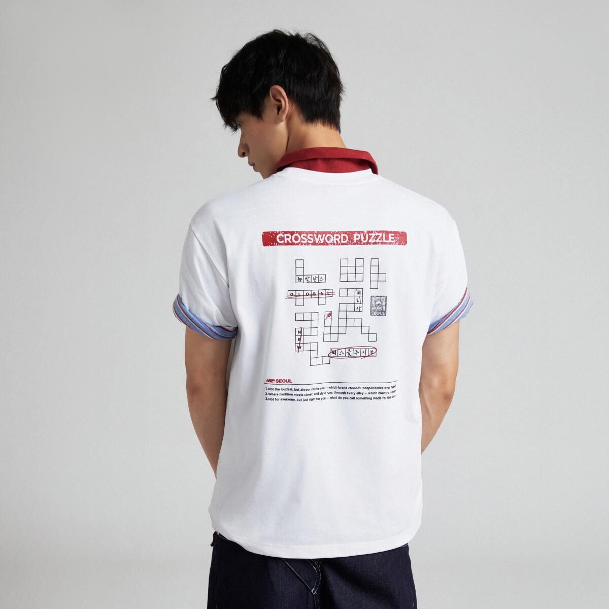 韓國代購 NEW BALANCE UNI NB Hangul Word Puzzle T-Shirt