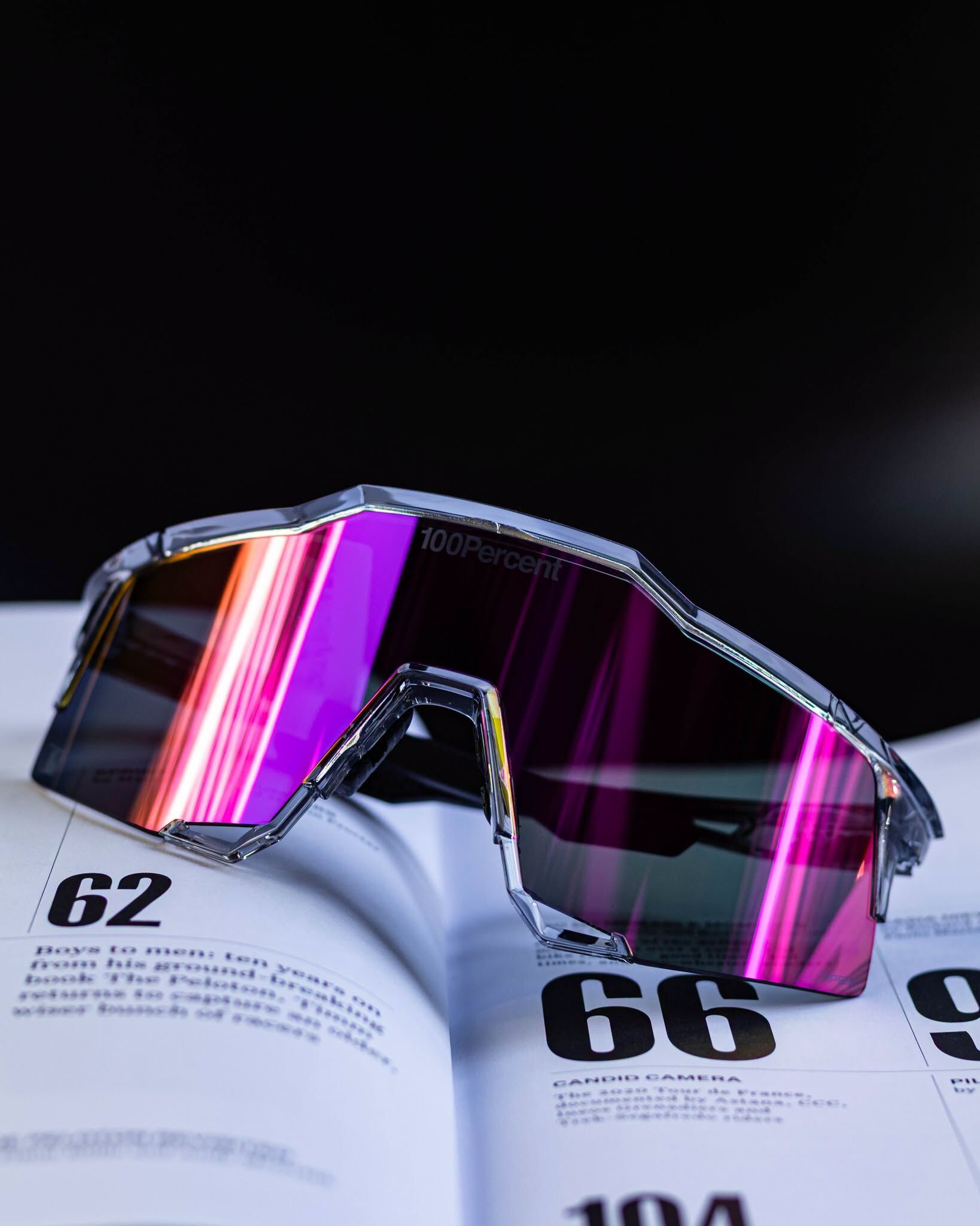 【100%】× MLB 聯名版 太陽眼鏡 SPEEDCRAFT  HiPER® Vital Pink