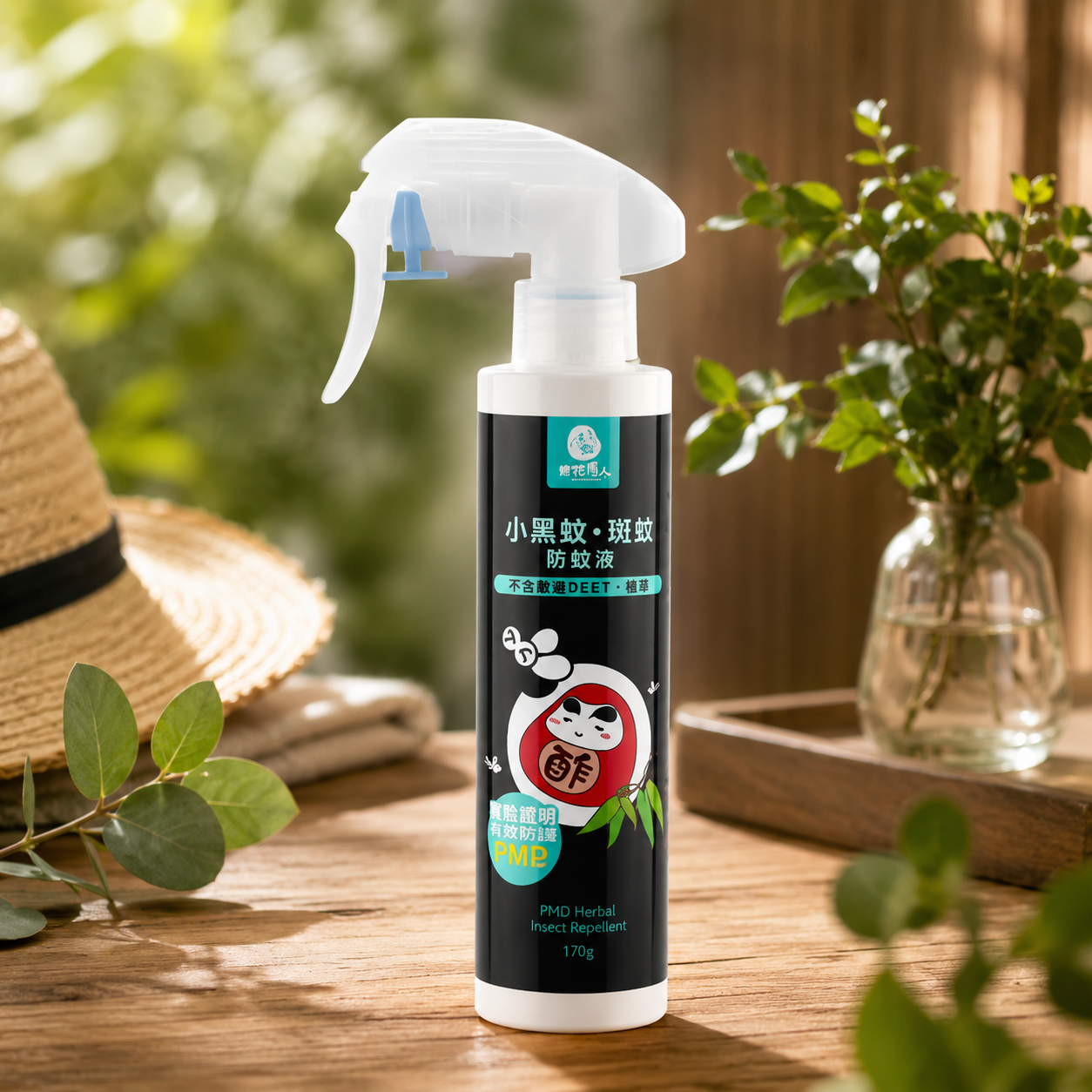 木酢小黑蚊斑蚊專用防蚊液-170ml
