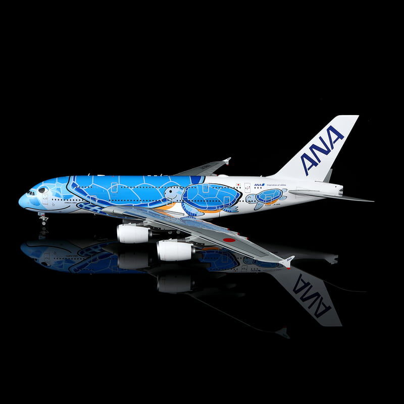 SQ 1/200 ANA 全日空 A380 藍海龜塗裝 JA381A