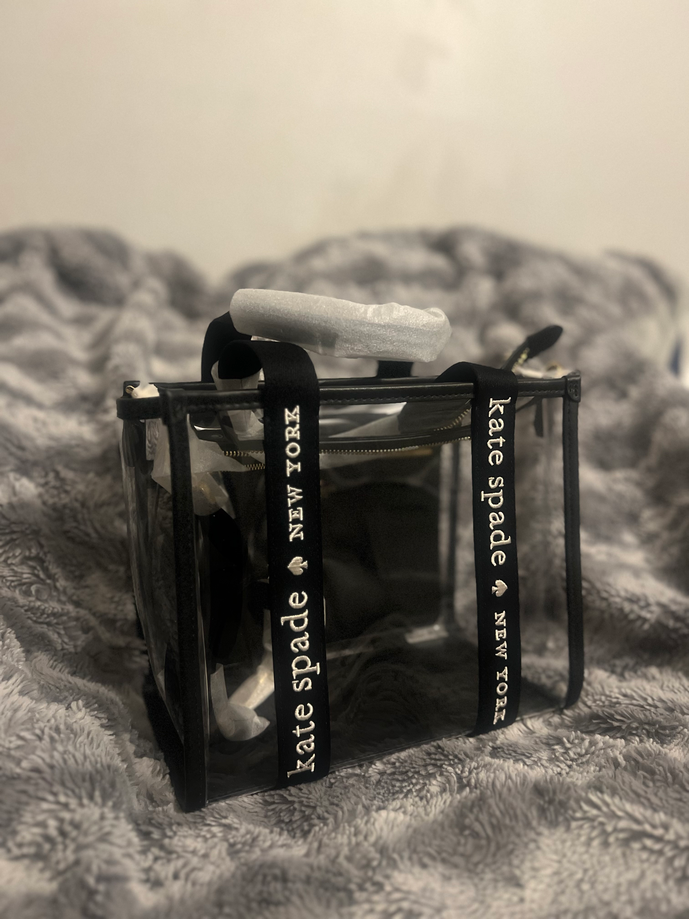 【現貨】Katespade Kip Clear Small Tote Bag