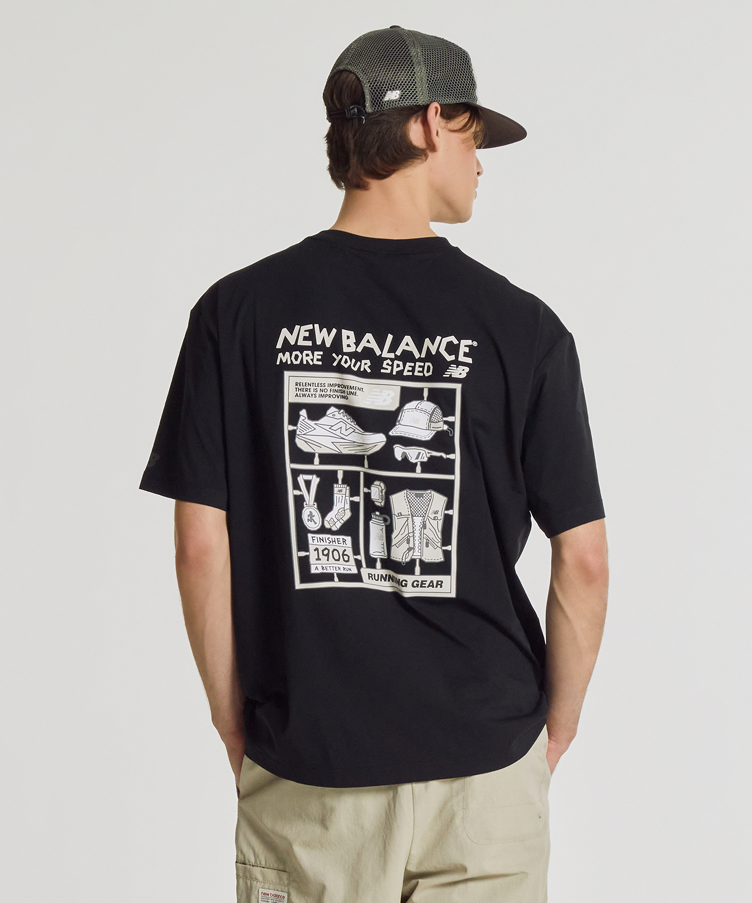 韓國代購 NEW BALANCE UNI FROZEN Pictogram T-Shirt