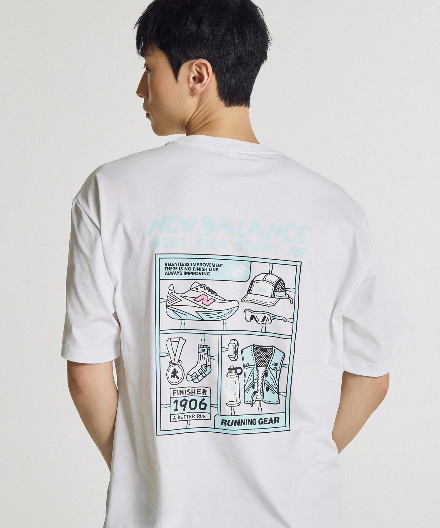 韓國代購 NEW BALANCE UNI FROZEN Pictogram T-Shirt