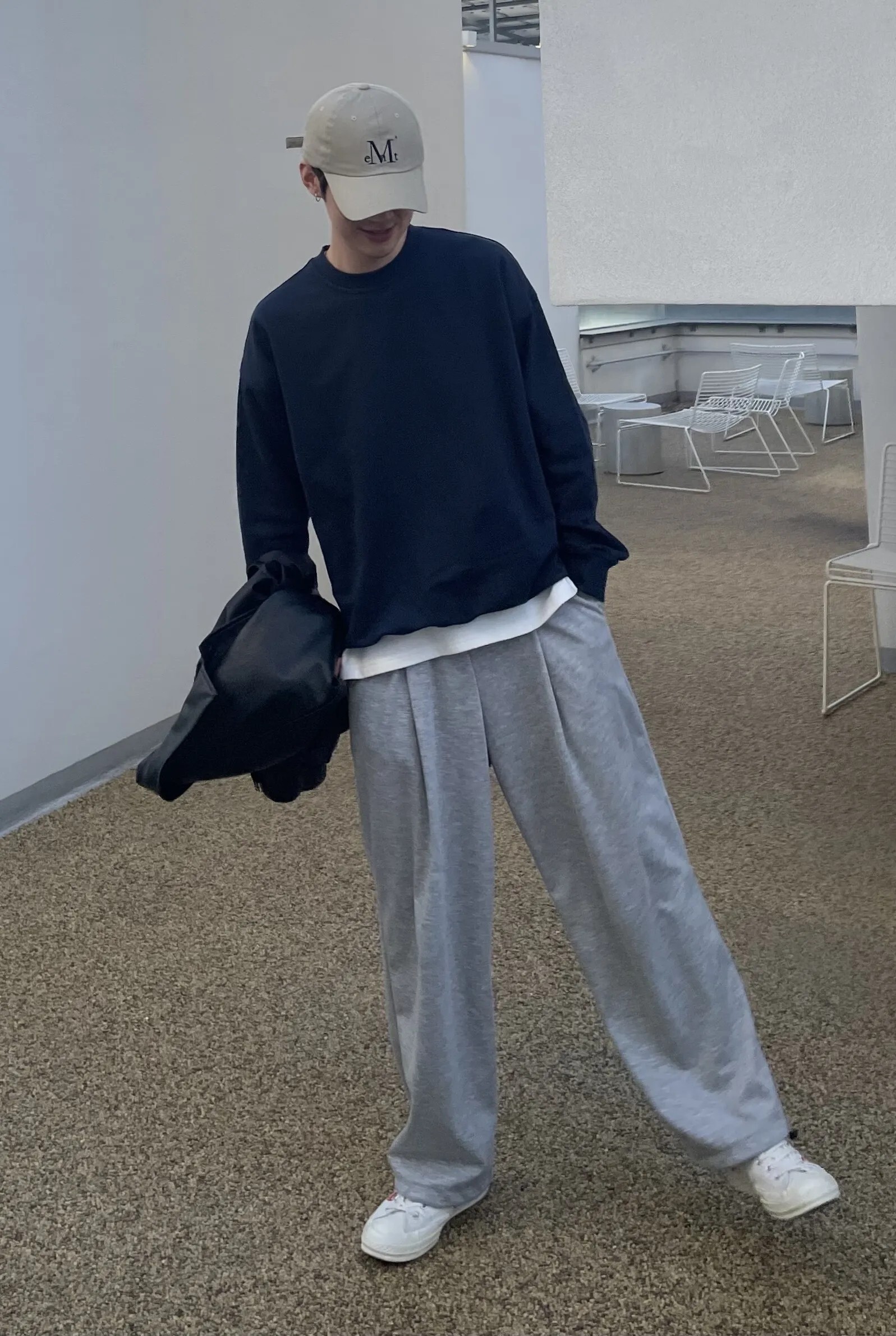 【OWN】MUCENT 休閒 帽子 刺繡 LOGO 老帽 鴨舌帽 棒球帽 單一尺寸 不分男女 牛仔 炭灰 卡其