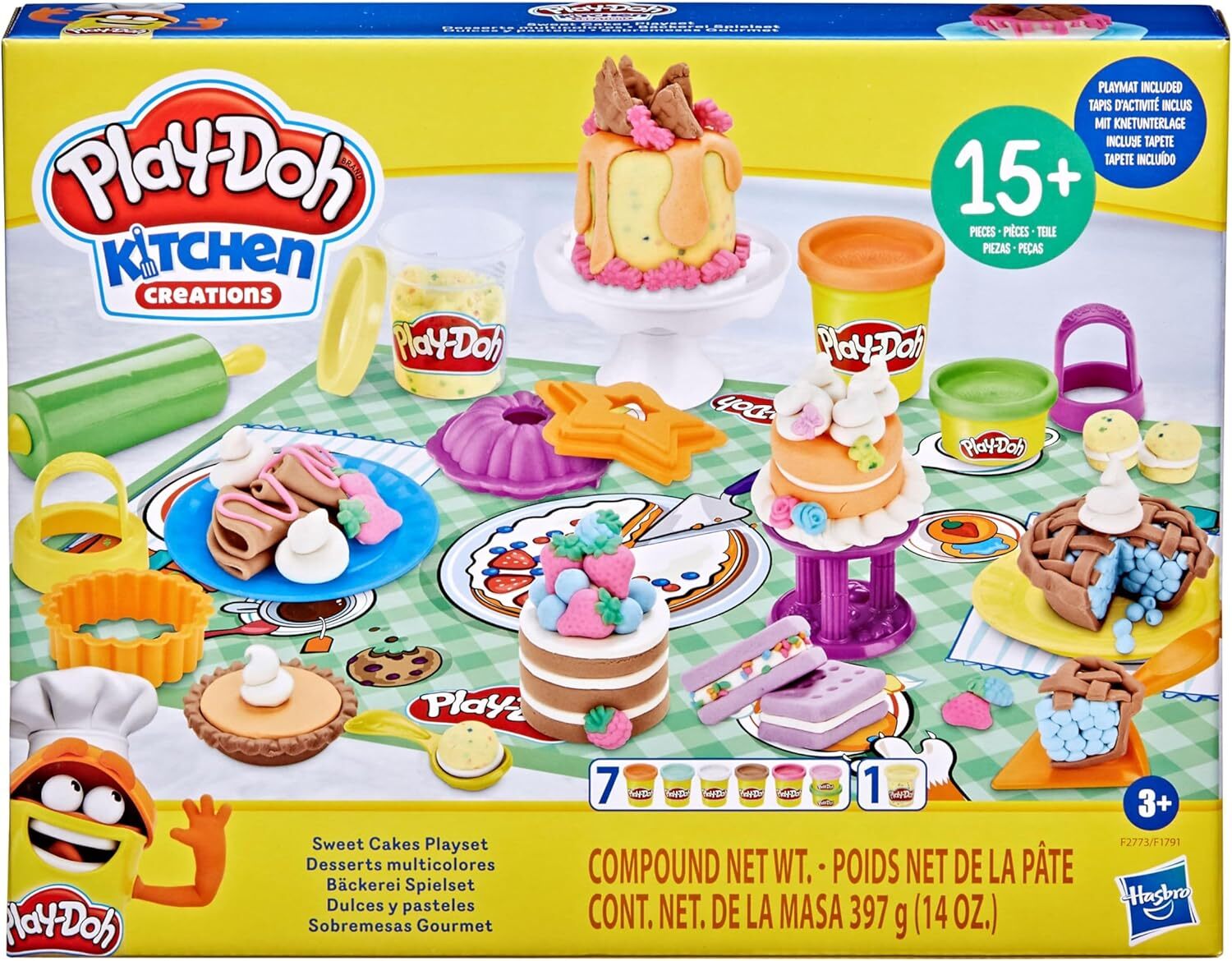 Kitchen Creations Sweet Cakes Playset