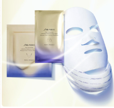 Shisedo VITAL PERFECTION雙效緊致亮白修護面膜