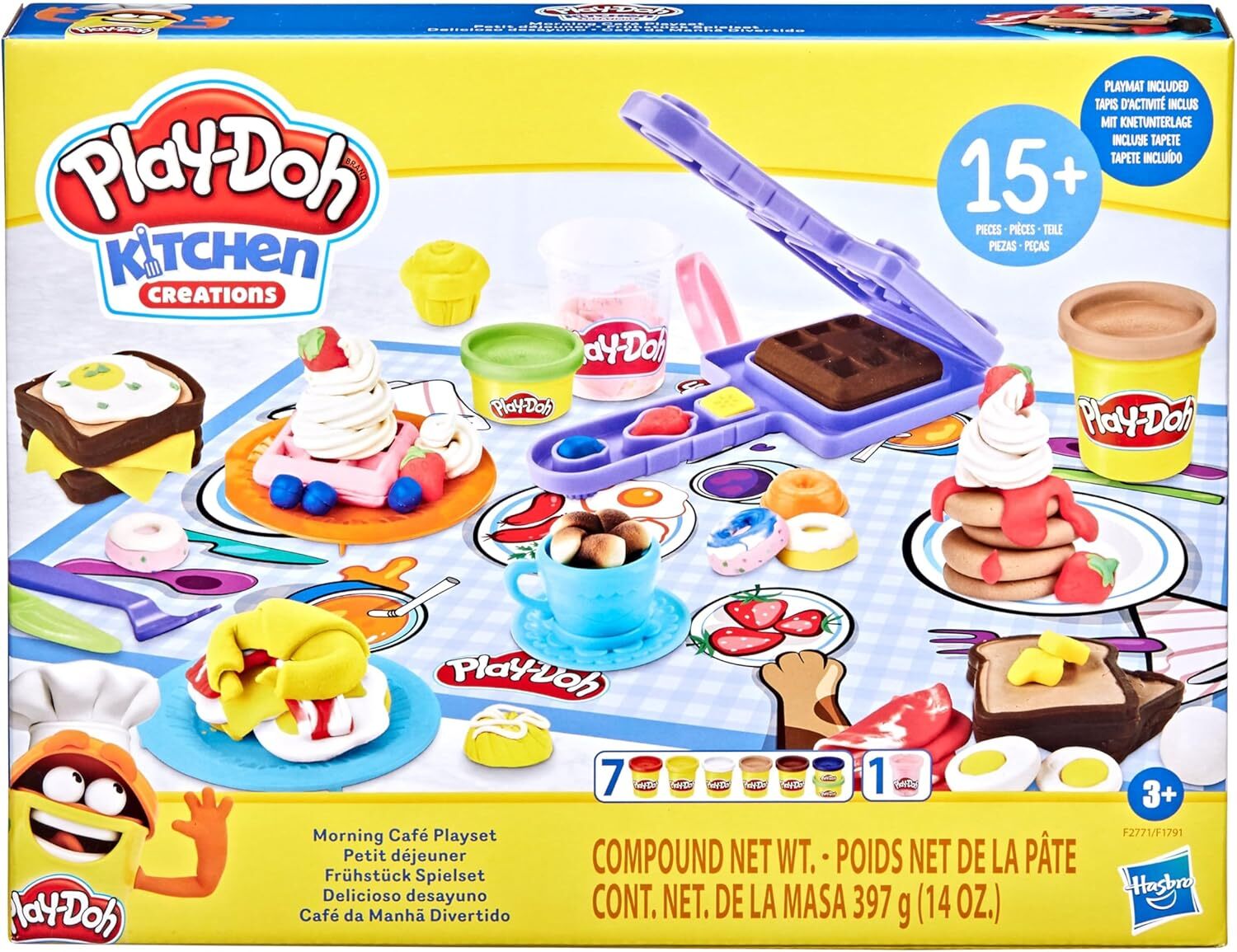 Play-Doh Kitchen Creations: Morning Cafe Playset