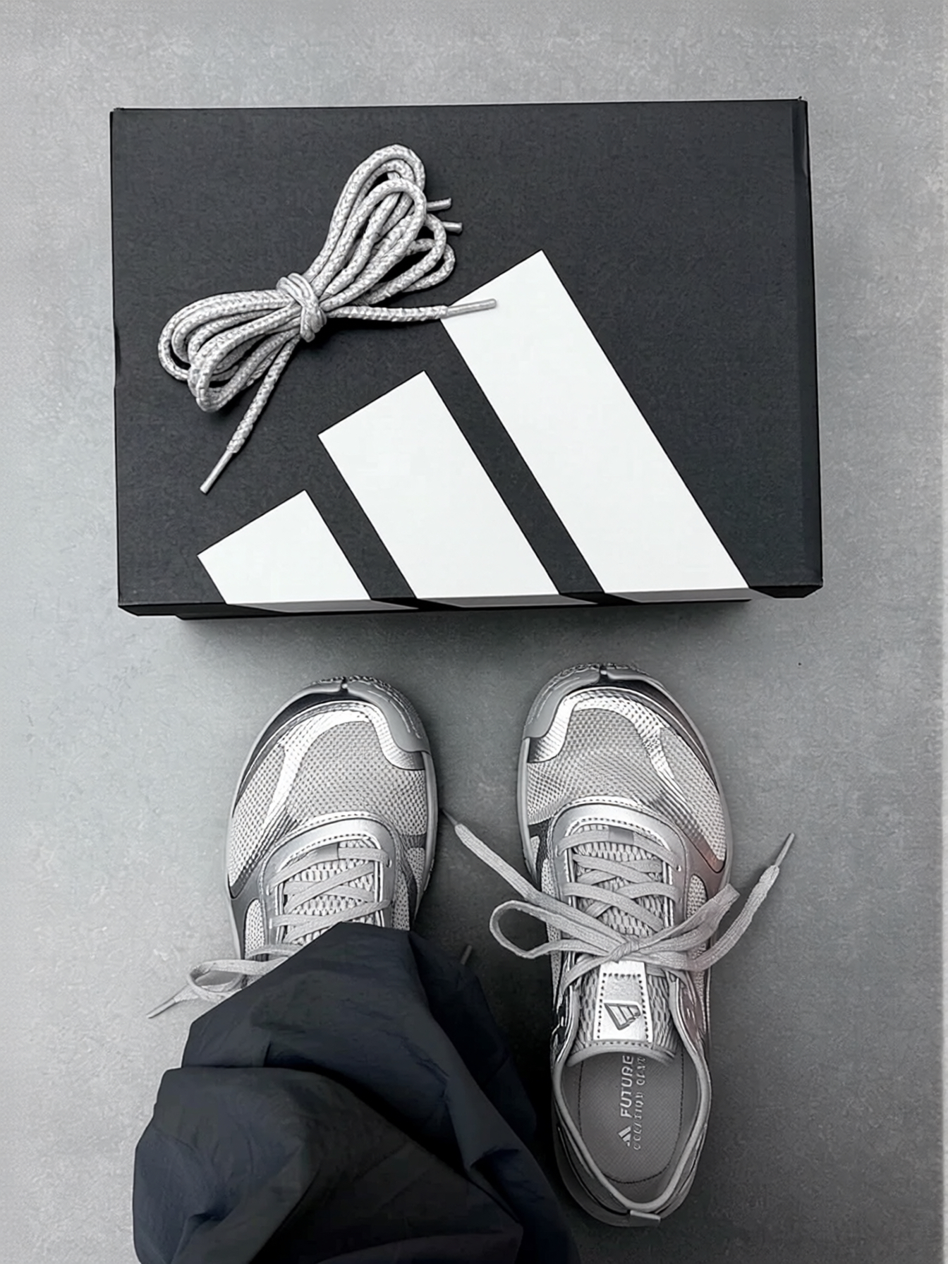 代購-Adidas FOS GROUNDFLOW 機能薄底 赤足鞋 KH7968灰  KH7972黑 男女同款