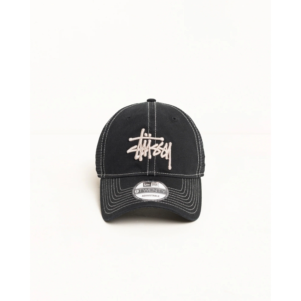 Stussy 9TWENTY WASHED BASIC TRUCKER 水洗 卡車帽 棒球帽 老帽