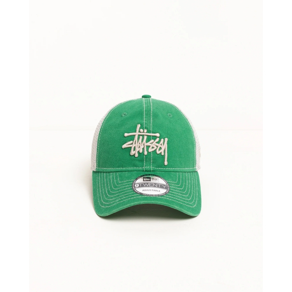 Stussy 9TWENTY WASHED BASIC TRUCKER 水洗 卡車帽 棒球帽 老帽