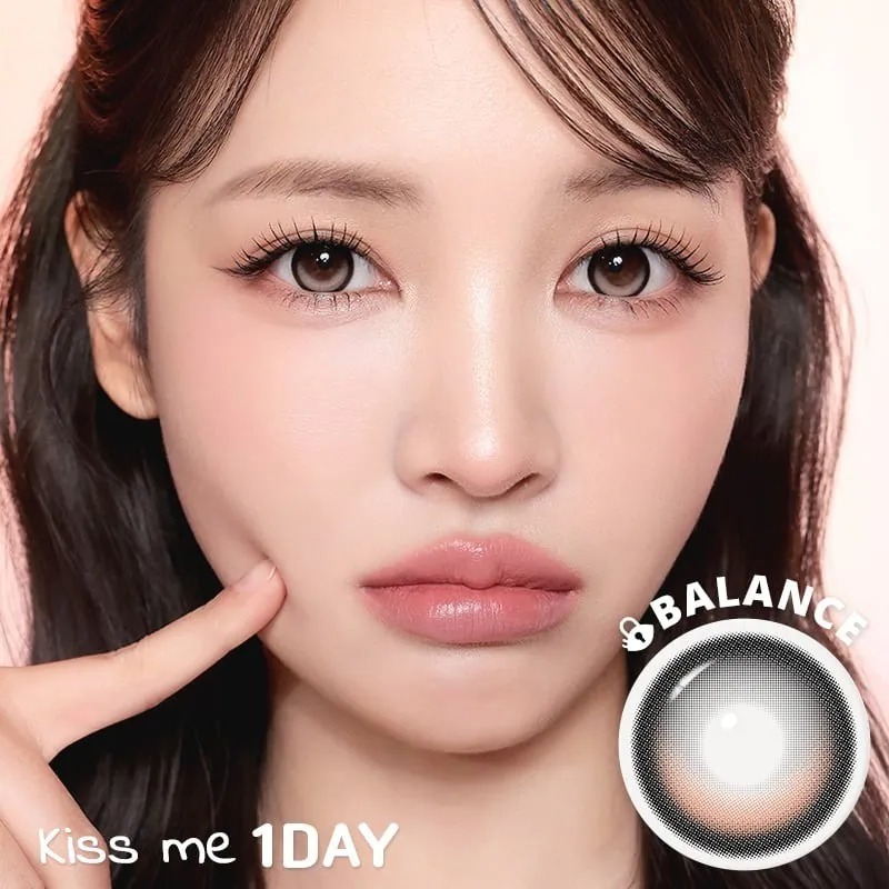 I-SHA Dekame Kiss Me 1 Day Milky Choco｜日拋彩妝隱形眼鏡｜每盒10片
