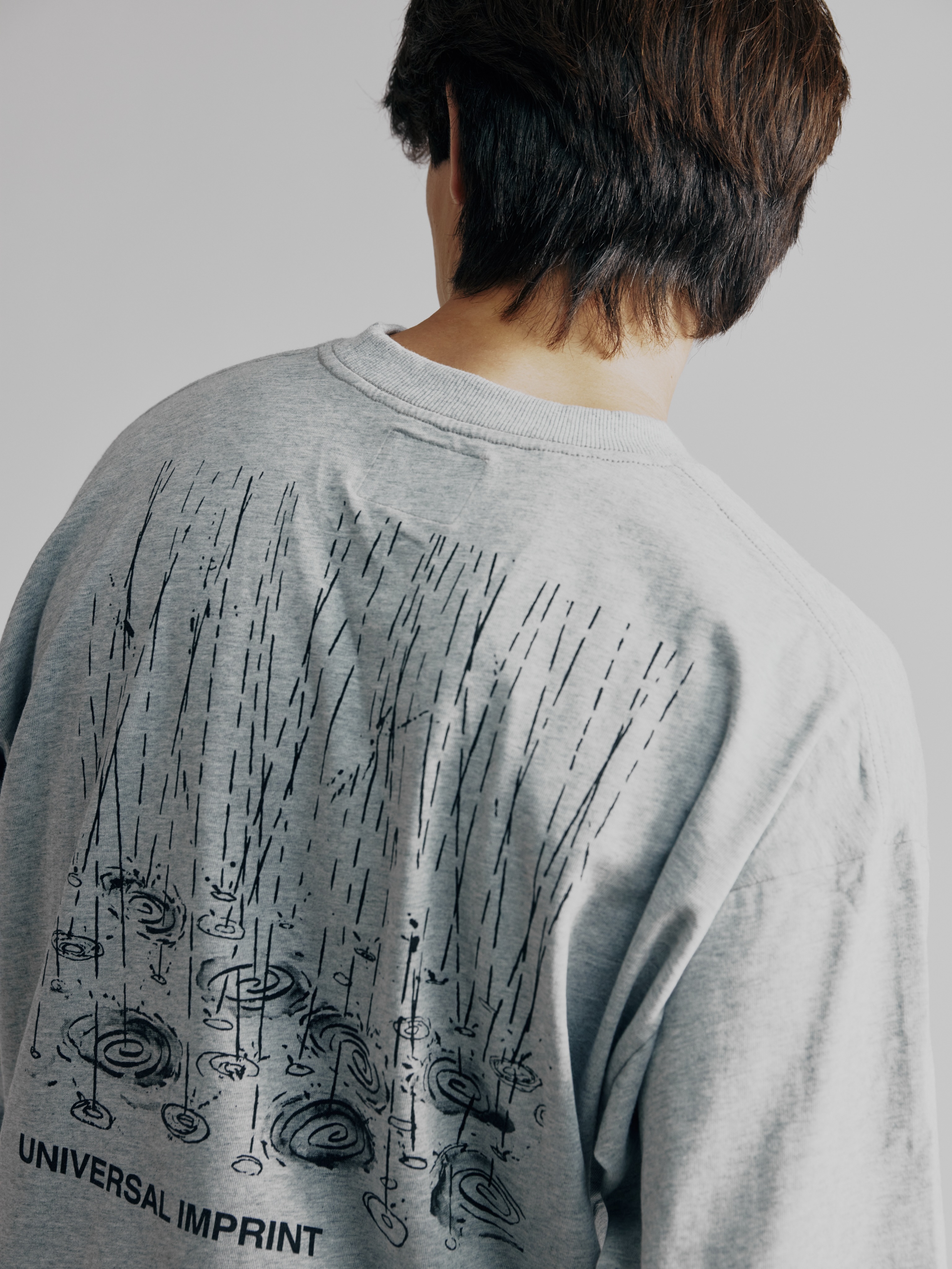 ODE LONG SLEEVE TEE - GREY