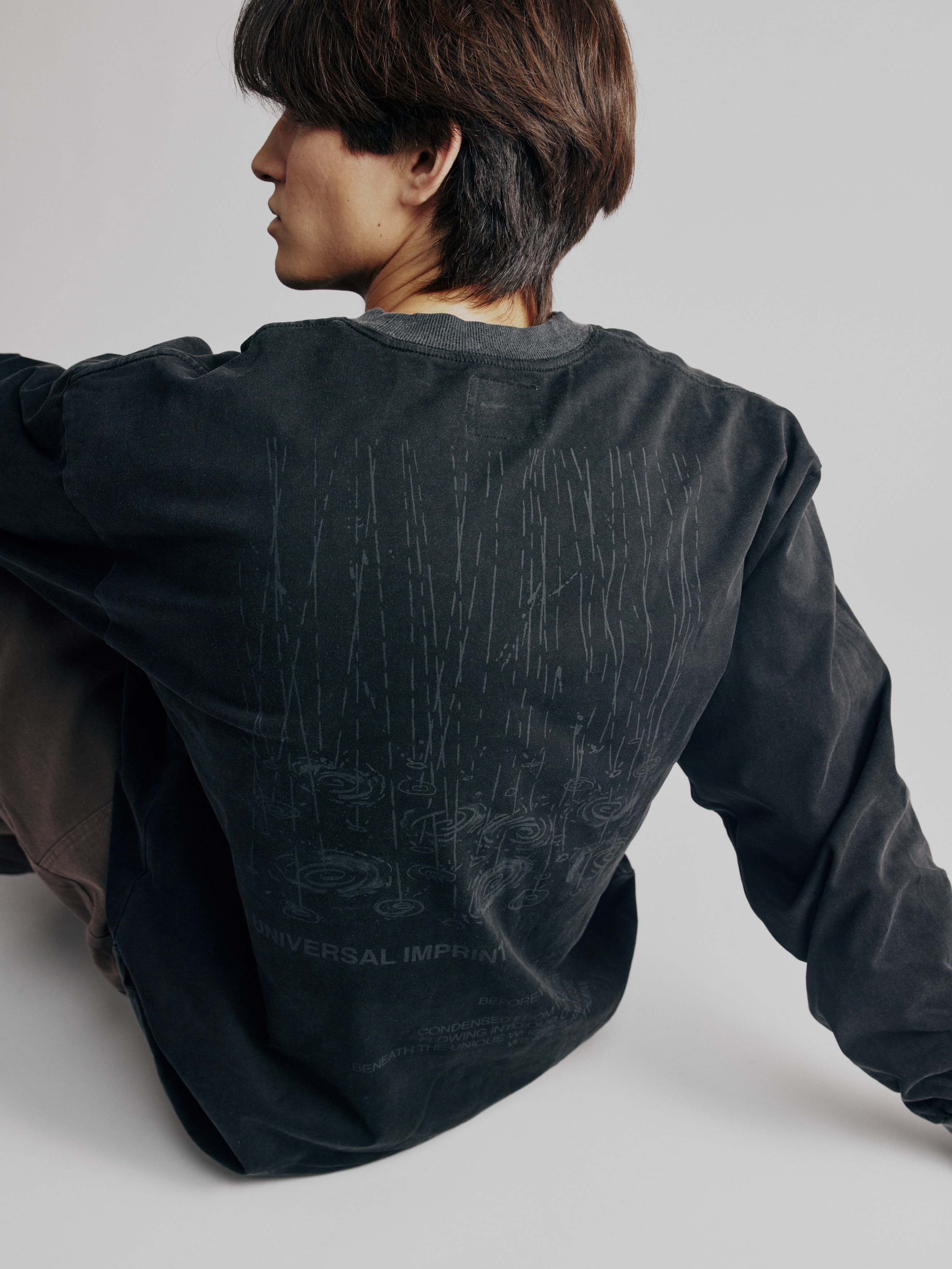 ODE LONG SLEEVE TEE - BLACK