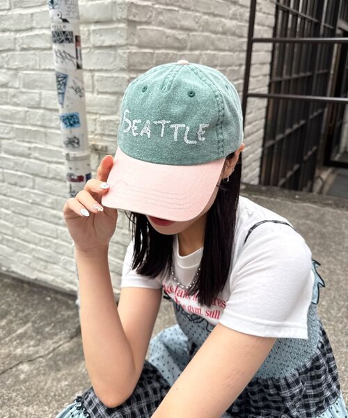 復古日常の率性點綴配色老帽