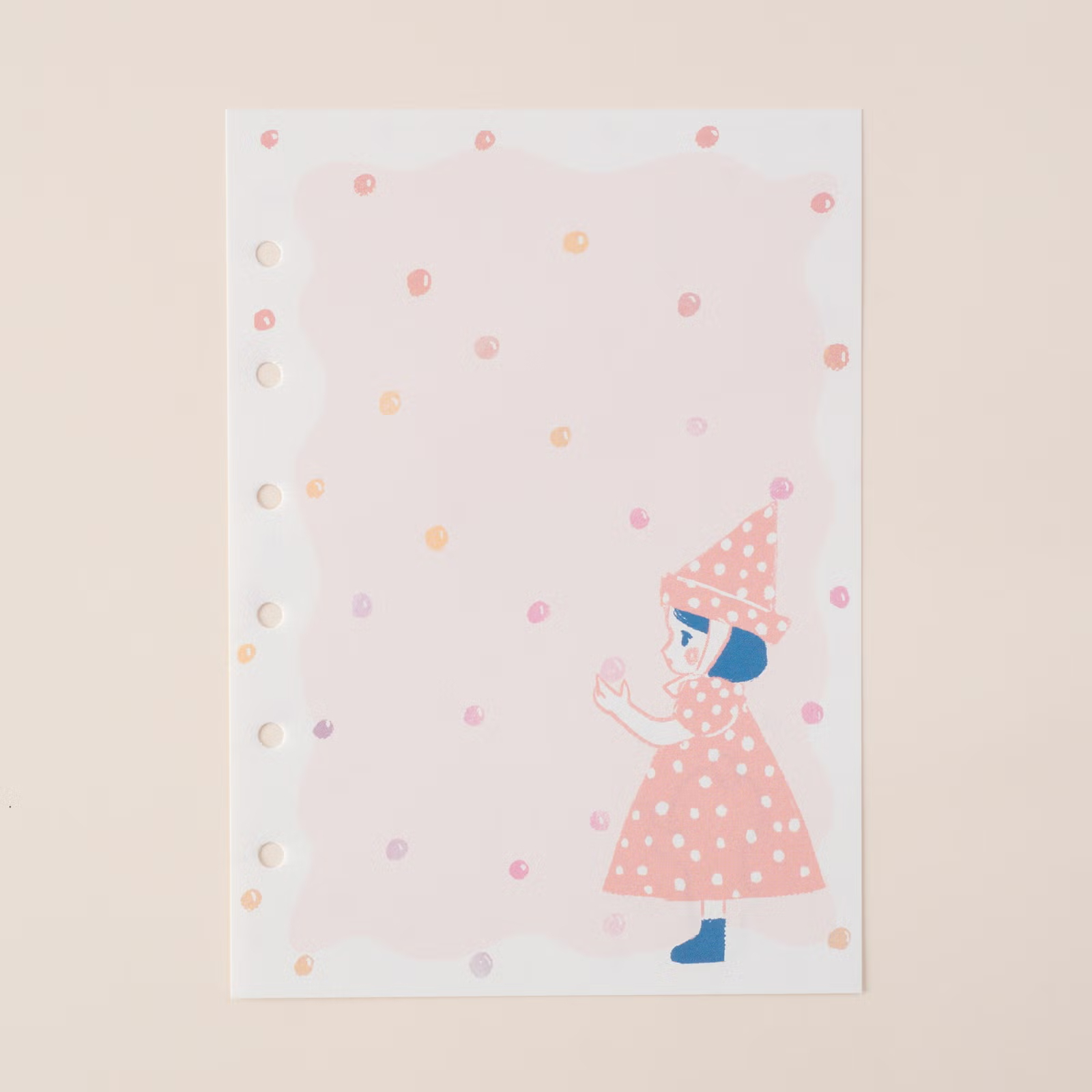 Mini 6 六孔手帳內頁｜252%「 candy 」/ 手紙社 JAPAN