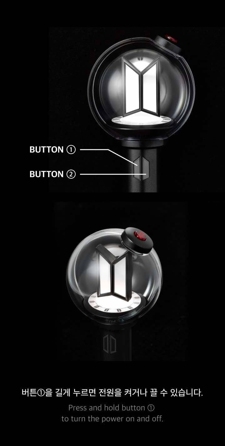 BTS OFFICIAL LIGHT STICK KEYRING VER.4 迷你 手燈 吊飾 鑰匙圈