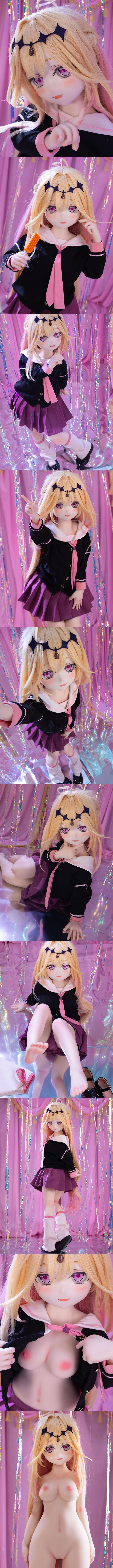 魔物姬娃娃 115cm 中胸 路路可 矽膠頭+矽膠身體 mwgirl acg cartoon anime silicone sex doll