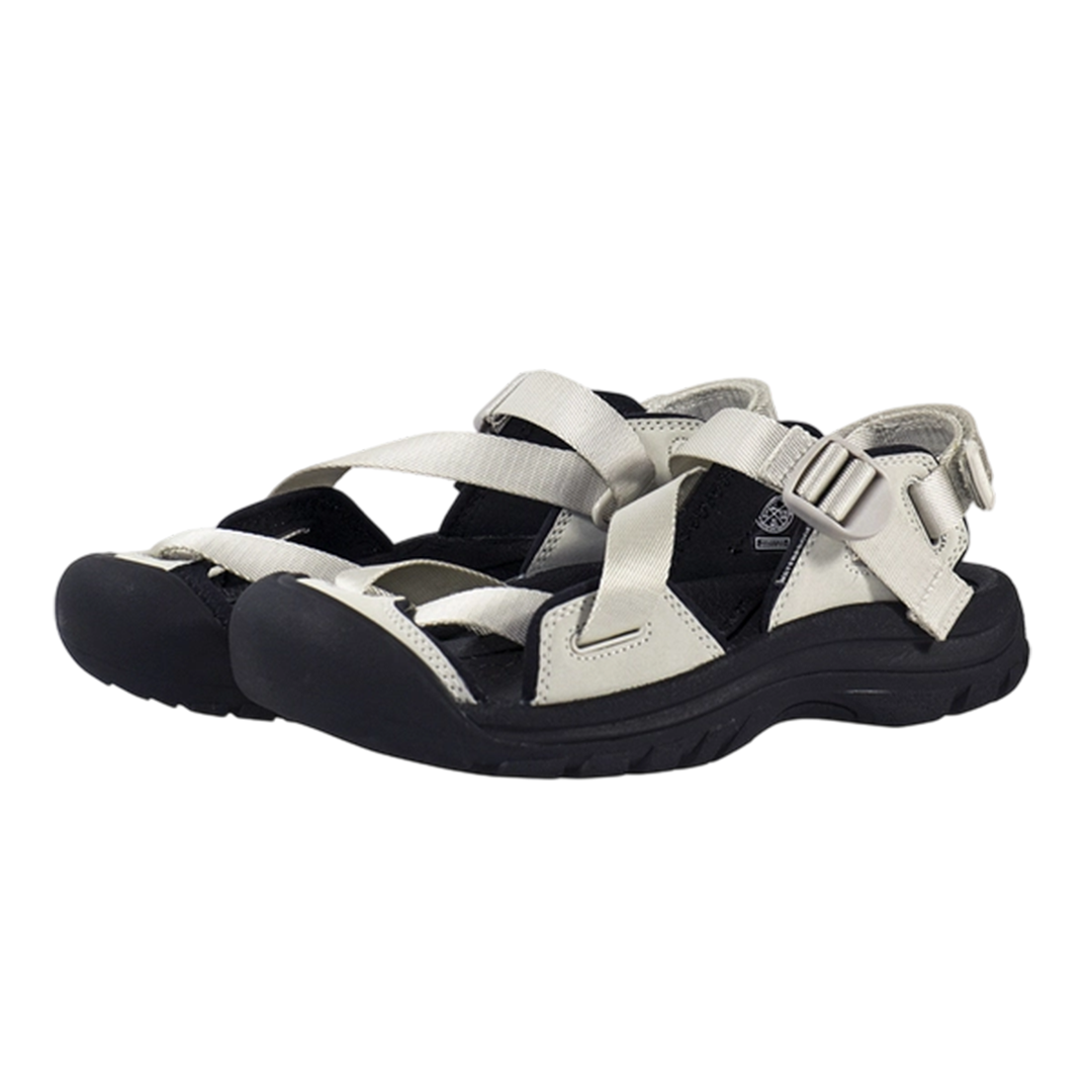 KEEN 美國 ZERRAPORT II 女性露腳趾涼鞋 女款 (淺灰色/黑色) 30K22499