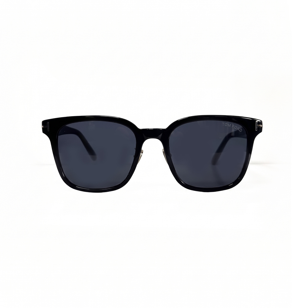 【TOM FORD】TF-1135-K-5401A 方框太陽眼鏡♦(黑框黑片)