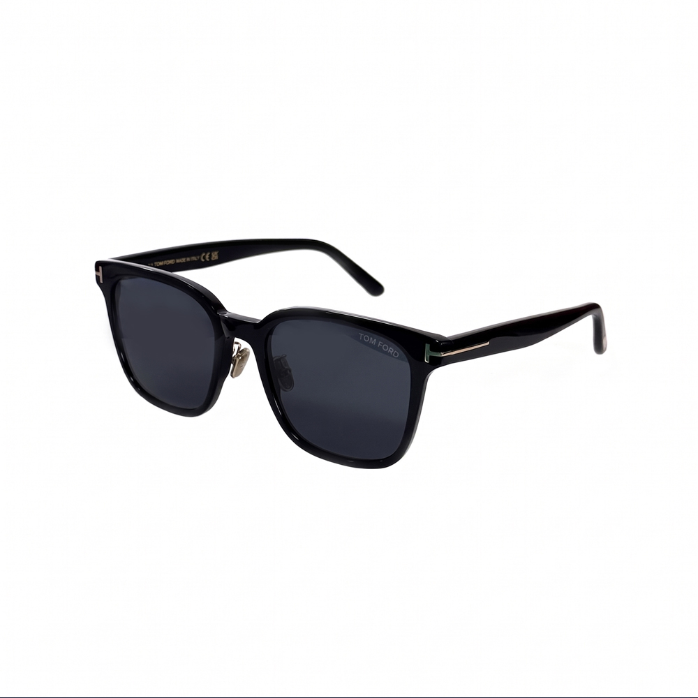 【TOM FORD】TF-1135-K-5401A 方框太陽眼鏡♦(黑框黑片)