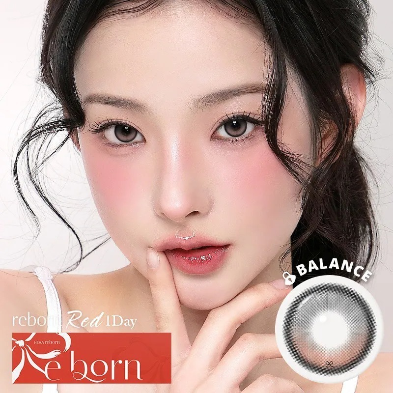 I-SHA Reborn Red 1 Day｜日拋彩妝矽水凝膠隱形眼鏡｜每盒10片