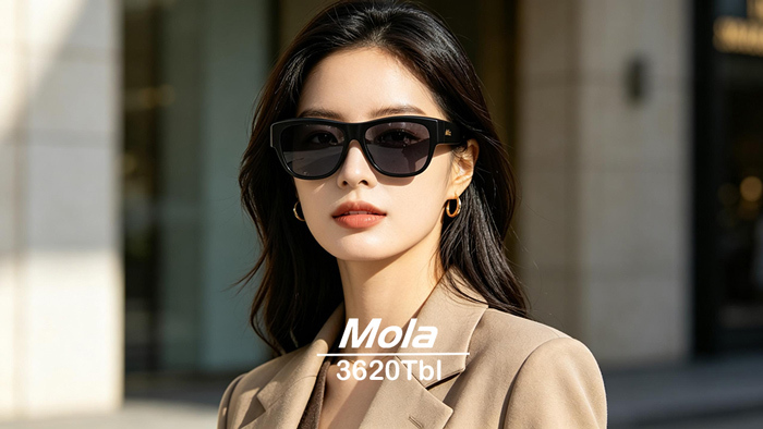 MOLA 輕量霧黑包覆式套鏡太陽眼鏡|近視族免配度數墨鏡首選
