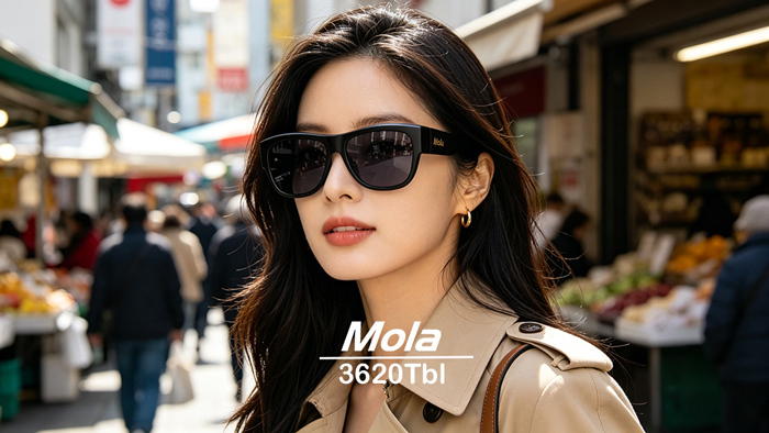 MOLA 輕量霧黑包覆式套鏡太陽眼鏡|近視族免配度數墨鏡首選