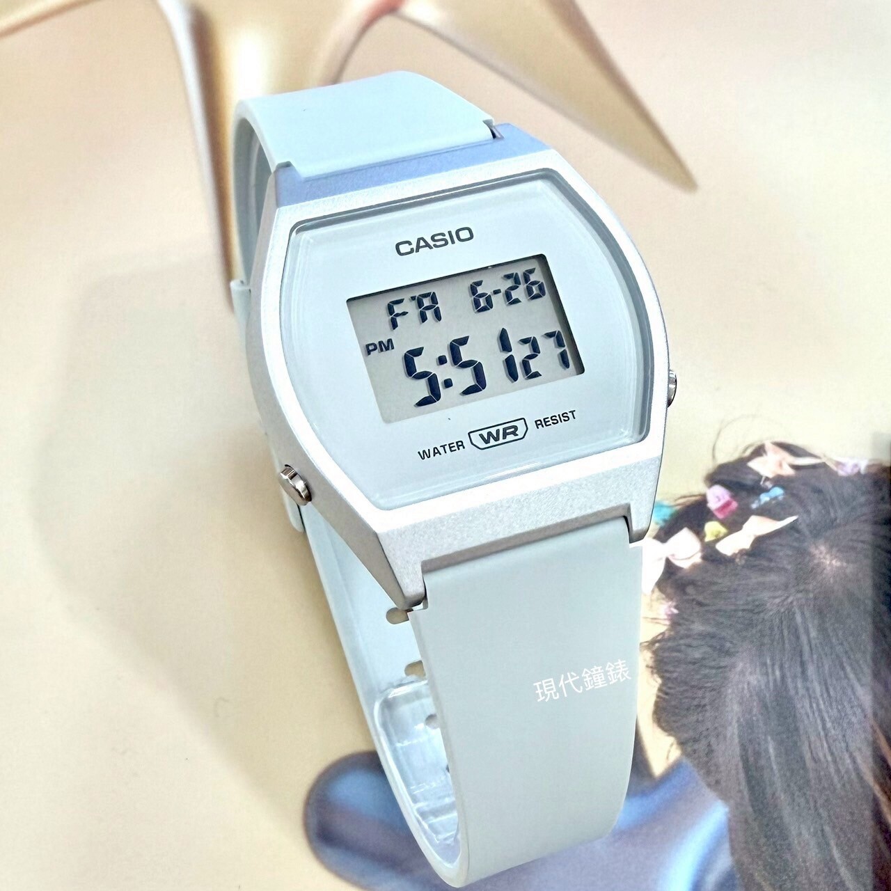 【CASIO 卡西歐】運動休閒風電子錶 LW-204-7A 35mm 現代鐘錶