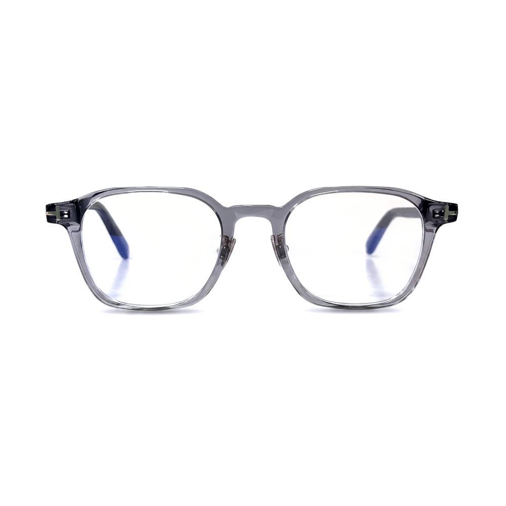 【TOM FORD】TF-6012-K-B-50020 方框光學眼鏡♦(透深灰)