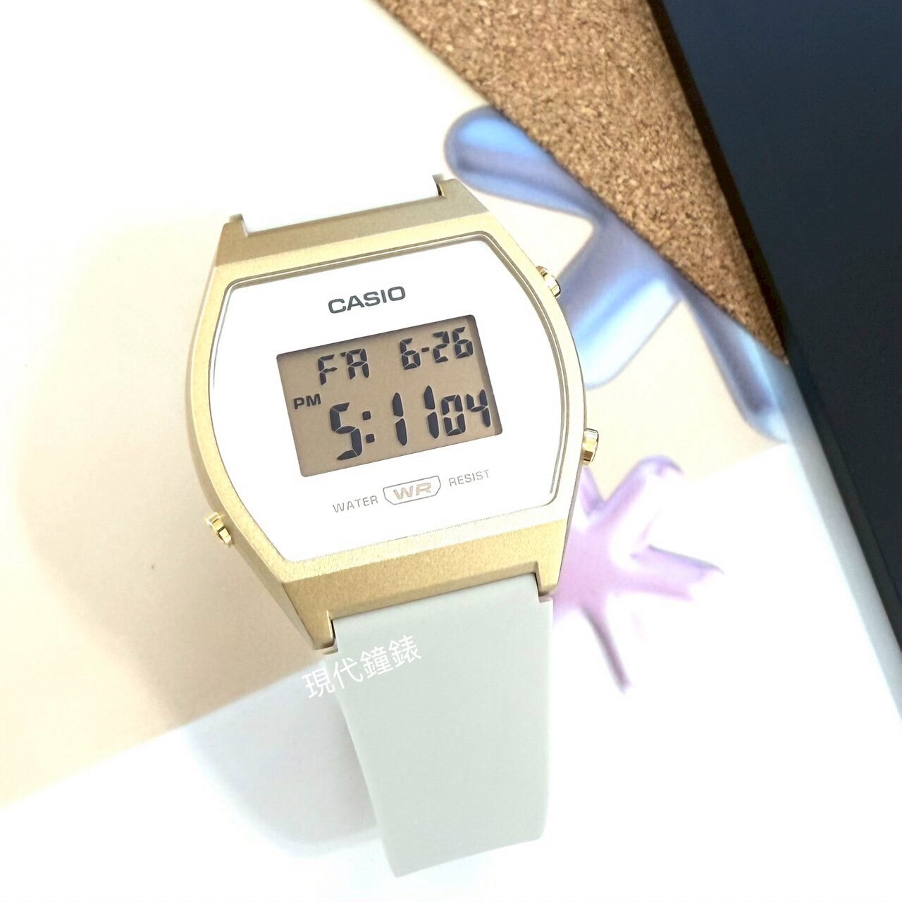 【CASIO 卡西歐】運動休閒風電子錶 LW-204-9A 35mm 現代鐘錶