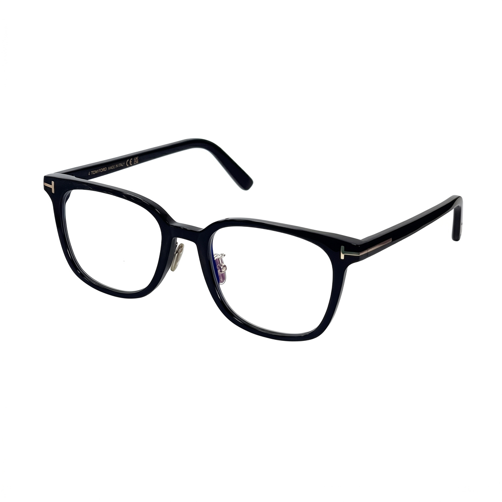 【TOM FORD】TF-5998-K-B-51001 方框光學眼鏡♦(黑)