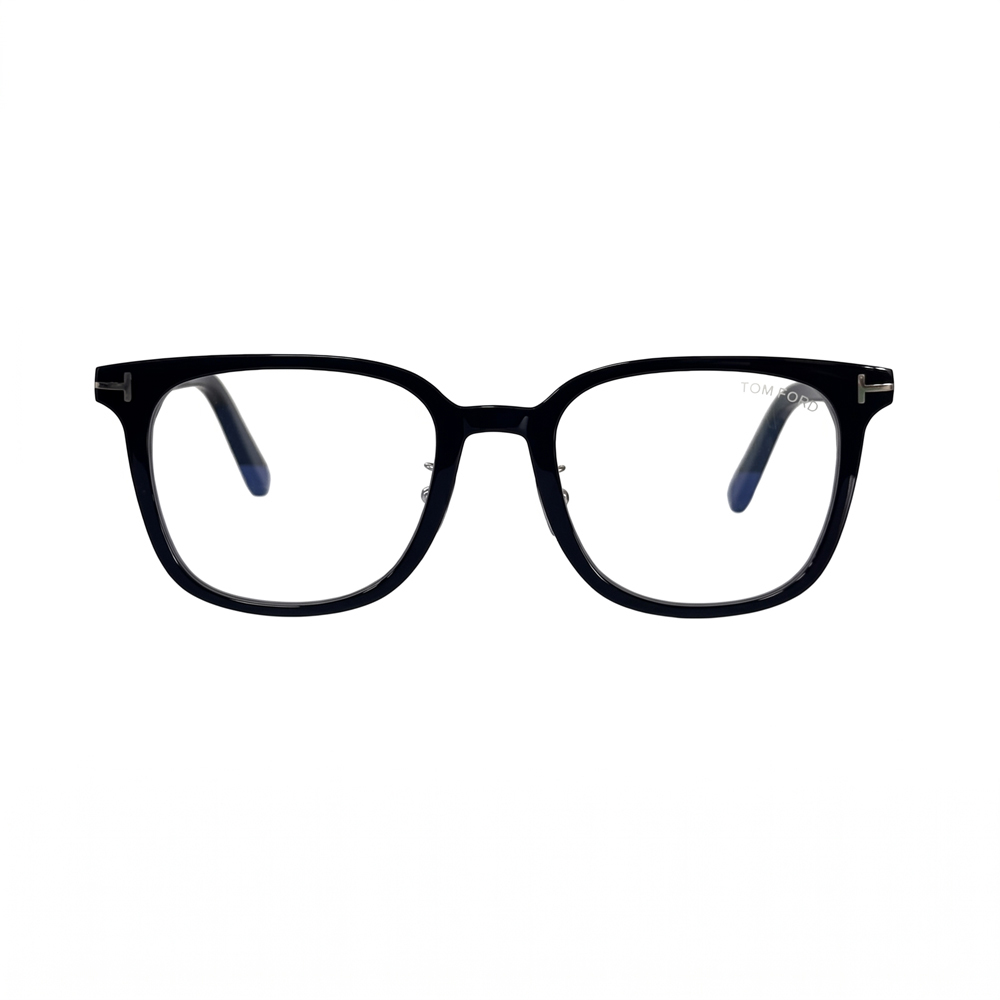 【TOM FORD】TF-5998-K-B-51001 方框光學眼鏡♦(黑)