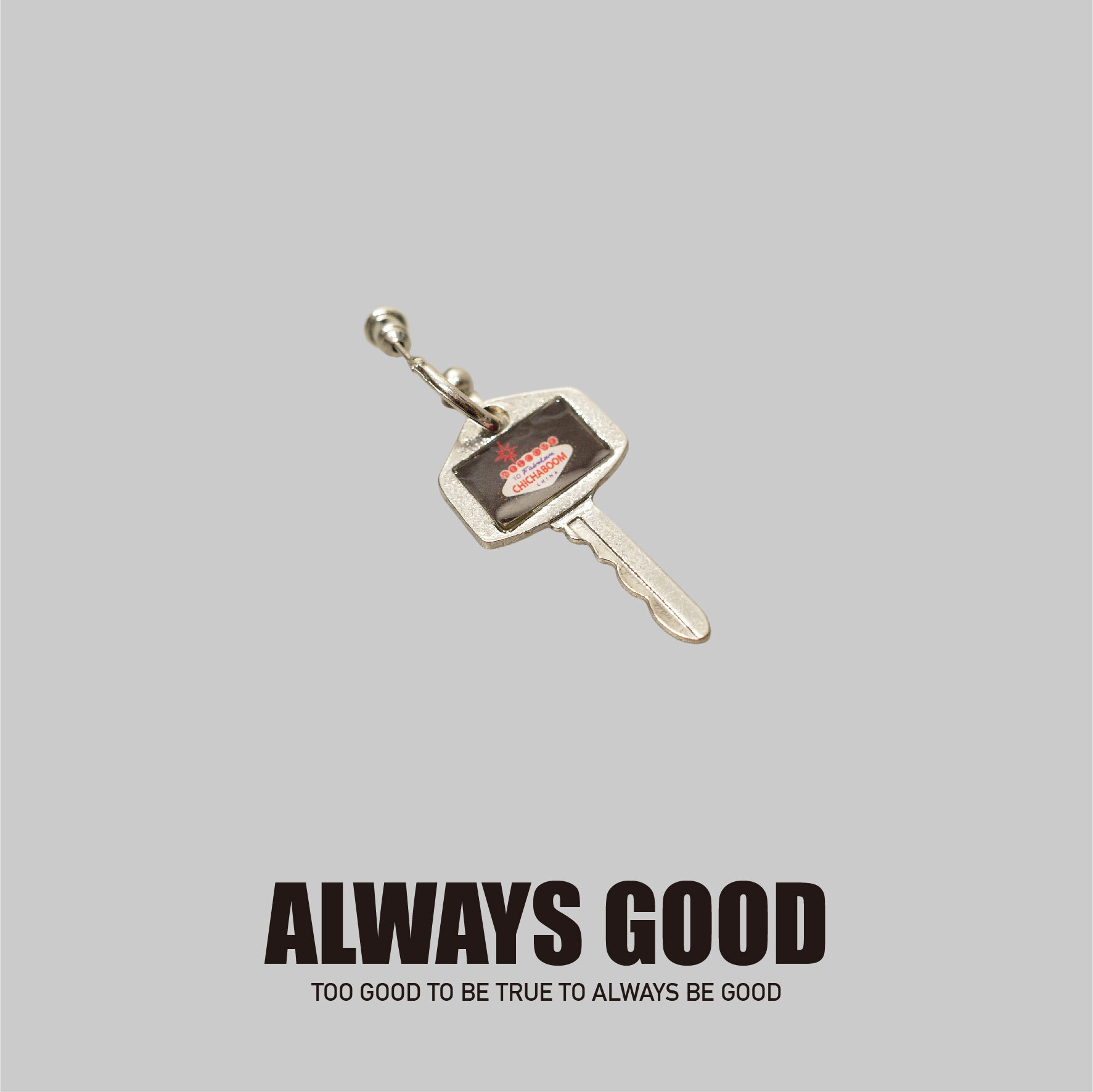 『Always_Good』復古 鑰匙 耳環