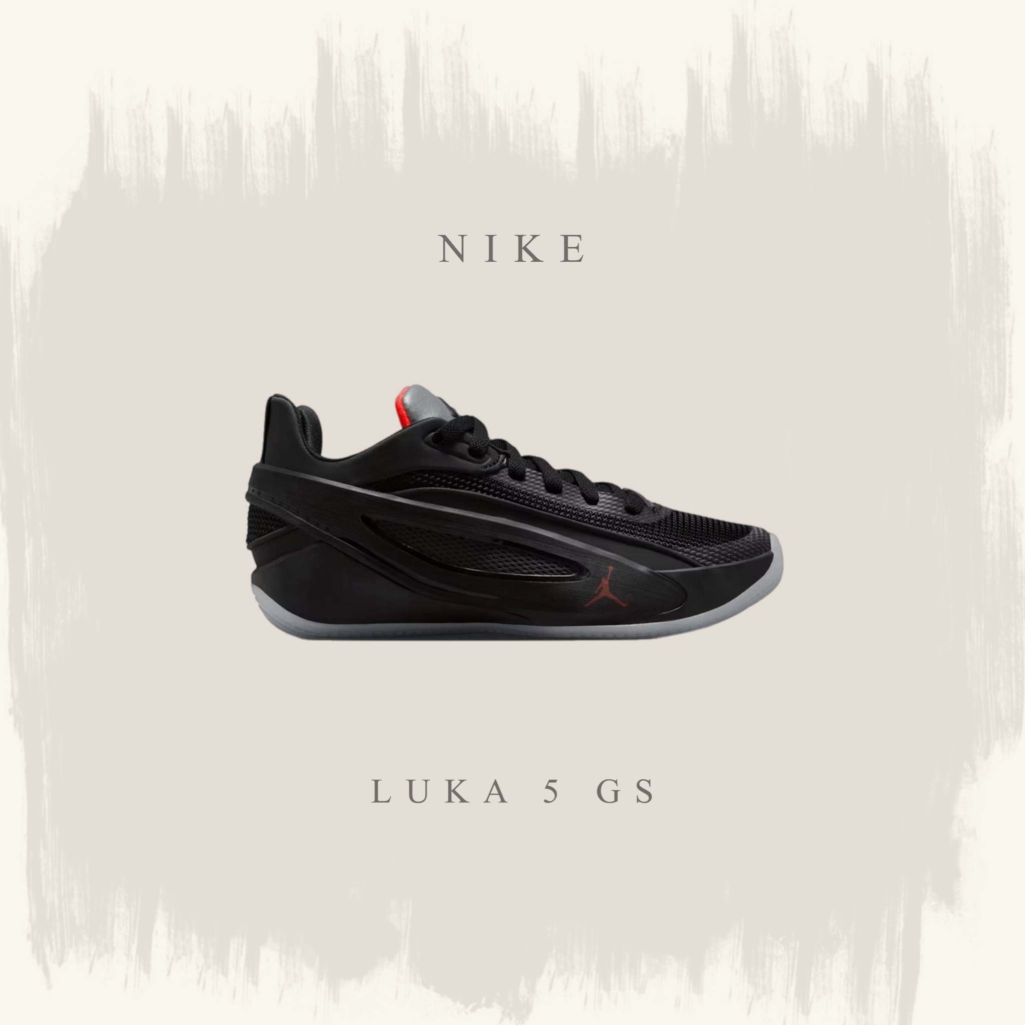 NIKE JORDAN LUKA 5 GS 黑紅 黑灰 大童鞋 籃球鞋 IM5166-002