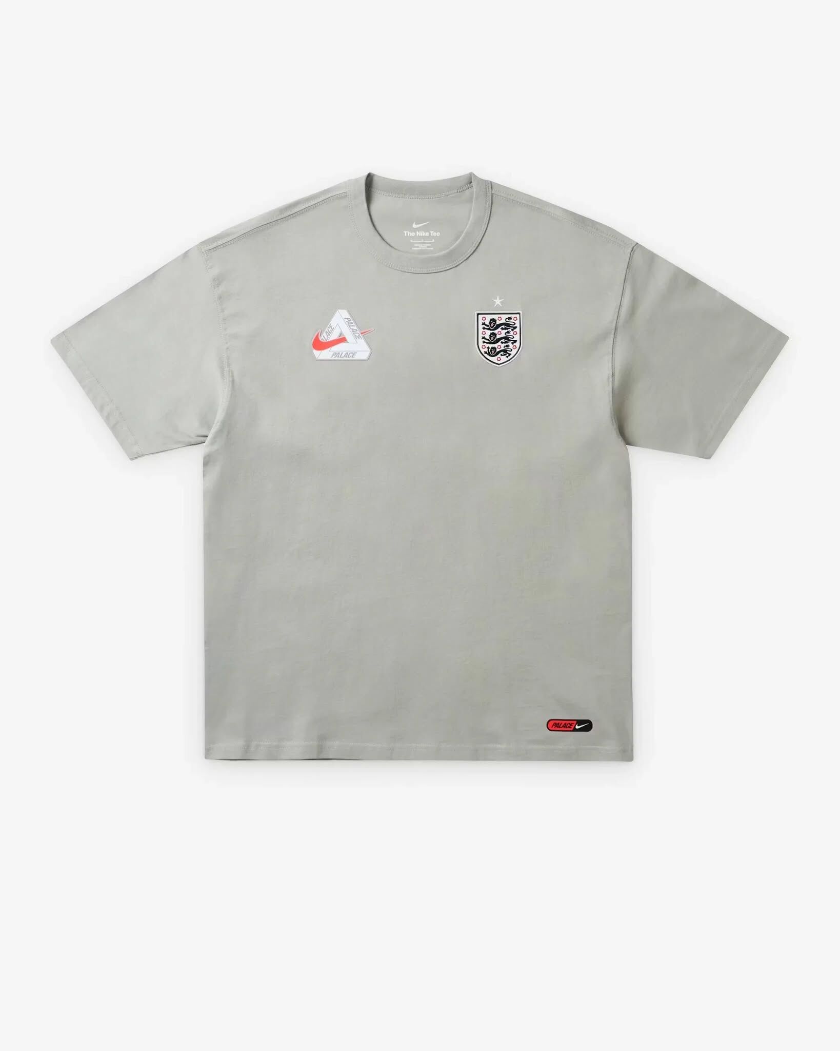 限量現貨  Palace x Nike England Cryoshot  pewter grey Tee