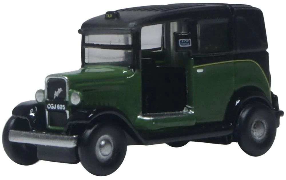 Oxford NAT005 1:148 奧斯汀低底盤計程車（綠色）