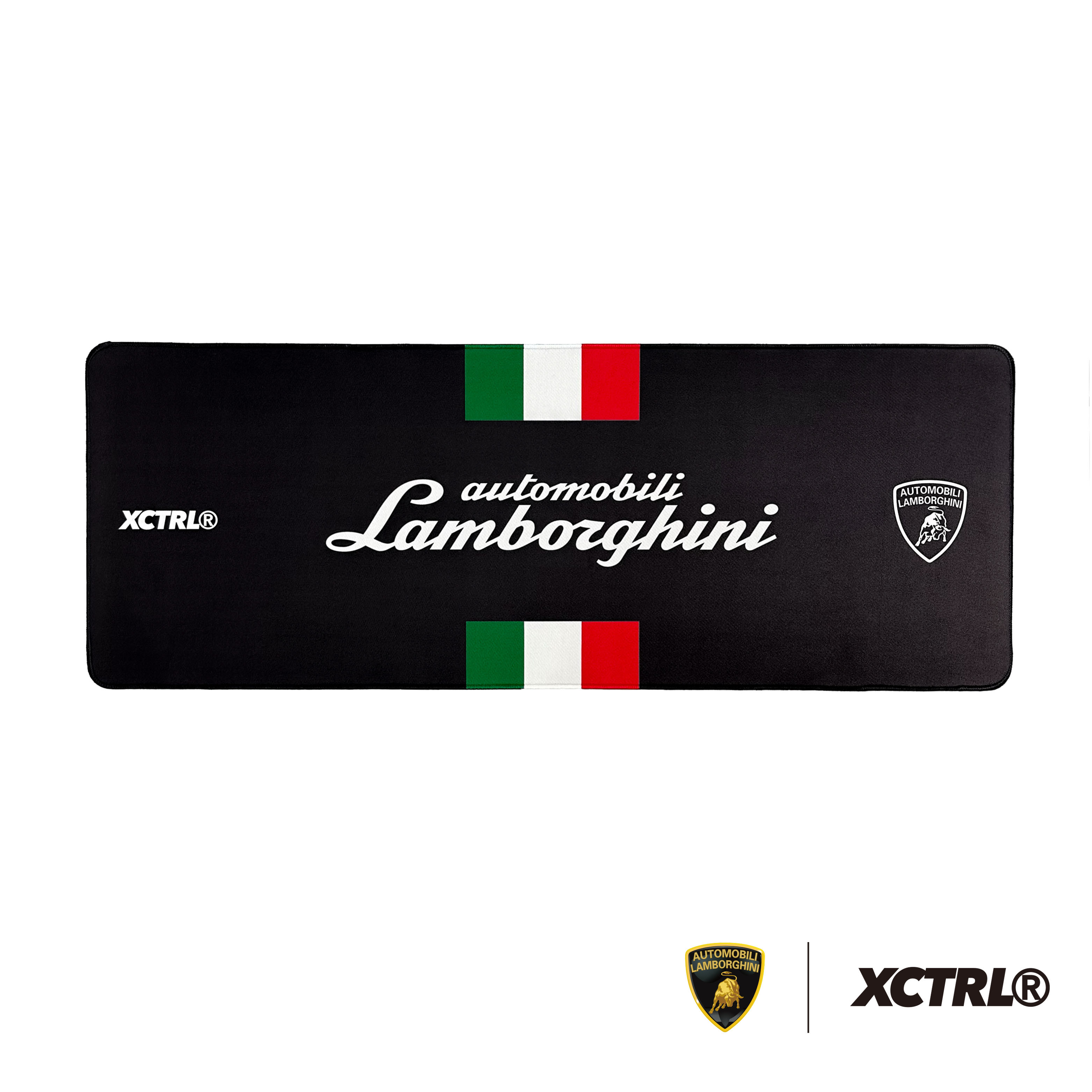 XCTRL®┃Lamborghini 聯名標誌滑鼠桌墊┃辦公電腦 電競