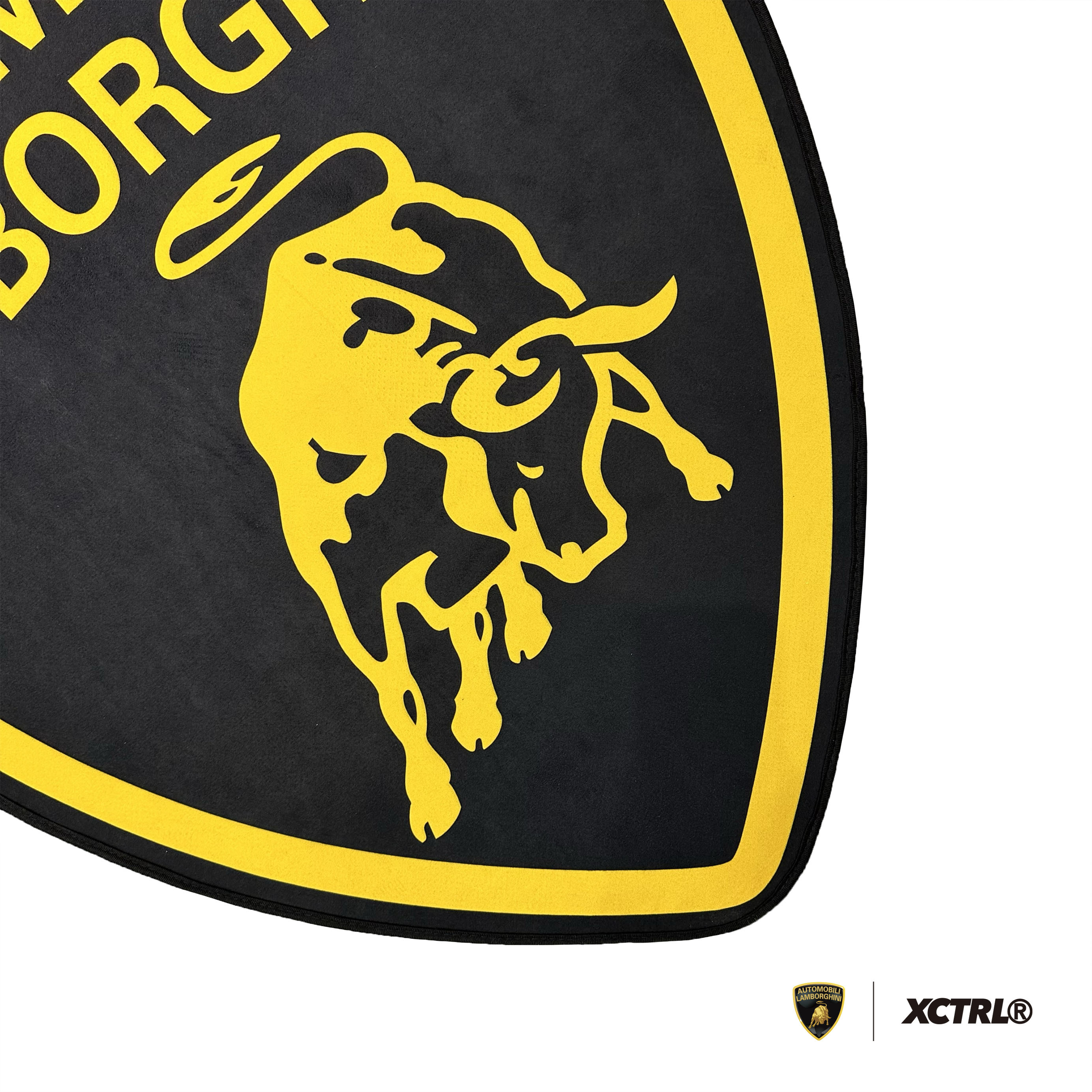XCTRL®┃Lamborghini 徽章標誌多功能地墊┃居家 防滑吸水