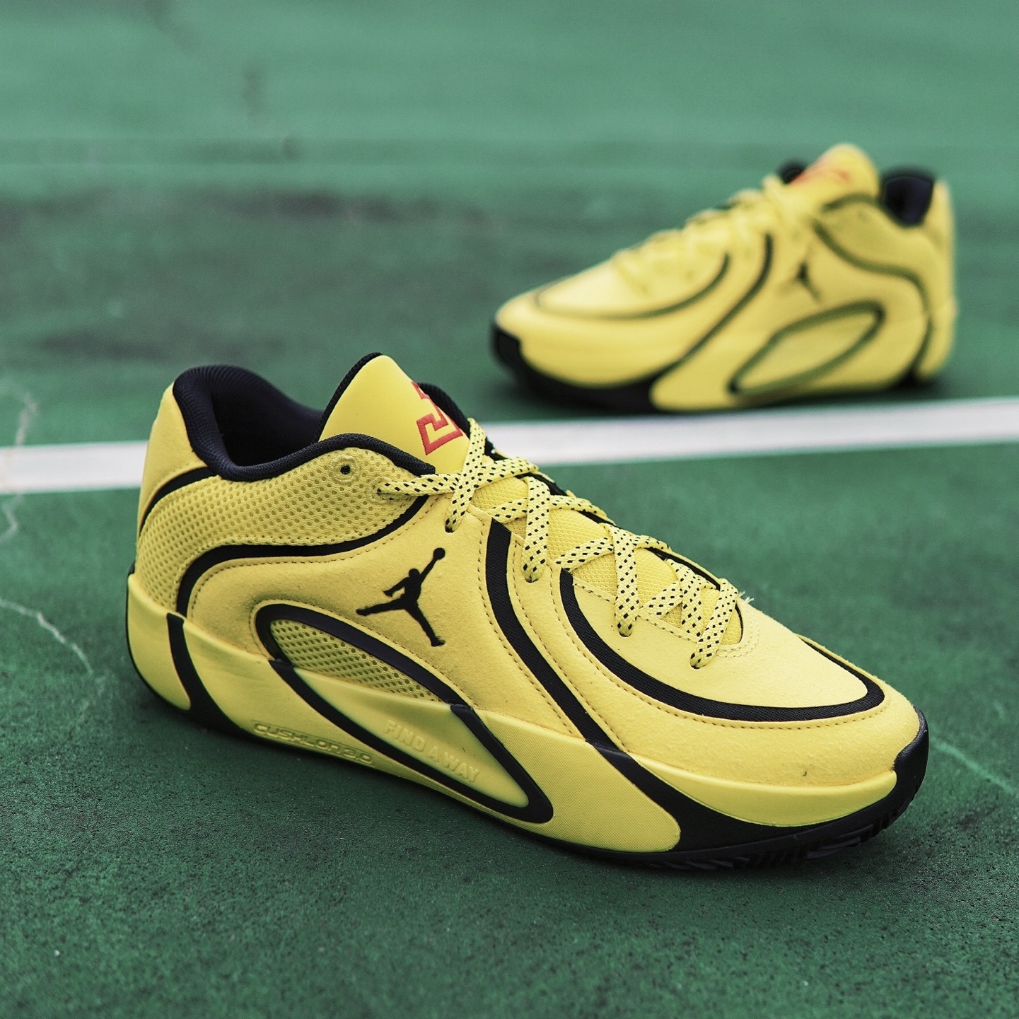 NIKE JORDAN TATUM 4 PF 黃 黑黃 籃球鞋 男鞋 HQ4613-700