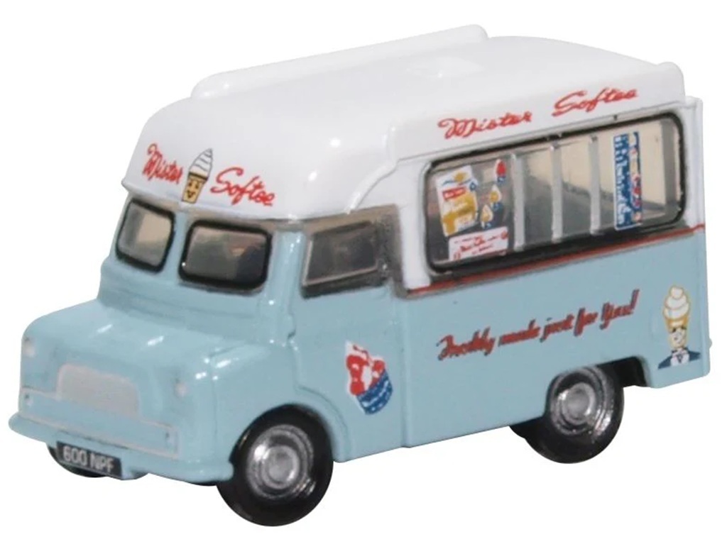 Oxford NCA021 1:148 Bedford CA 冰淇淋車（Mr Softee 塗裝）
