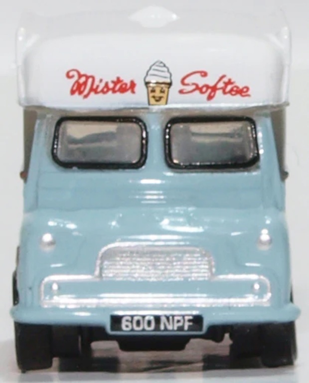 Oxford NCA021 1:148 Bedford CA 冰淇淋車（Mr Softee 塗裝）