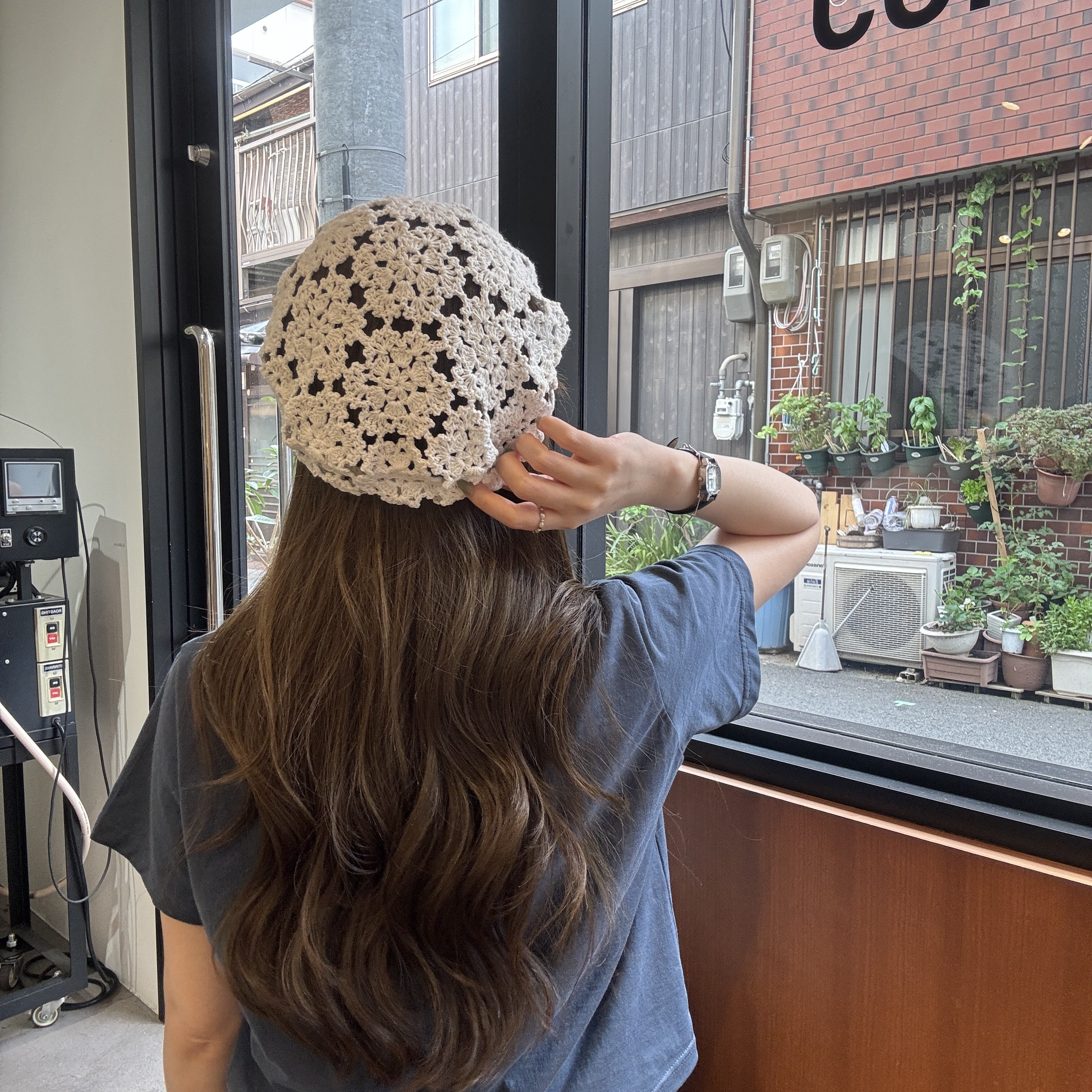 Lace Crochet Beret